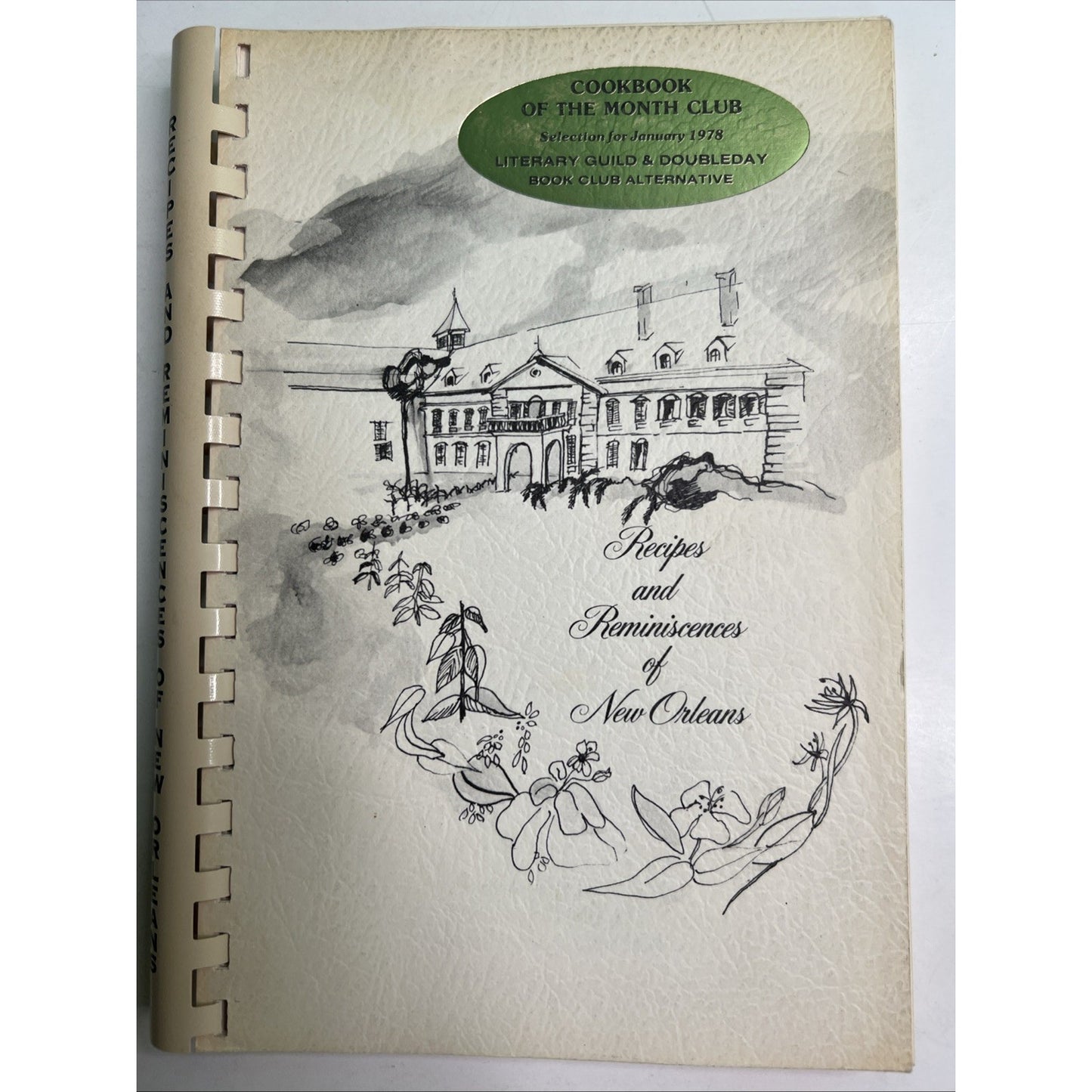 Recipes and Reminiscences of New Orleans Cookbook 1971 Creole 6th Printing 1978