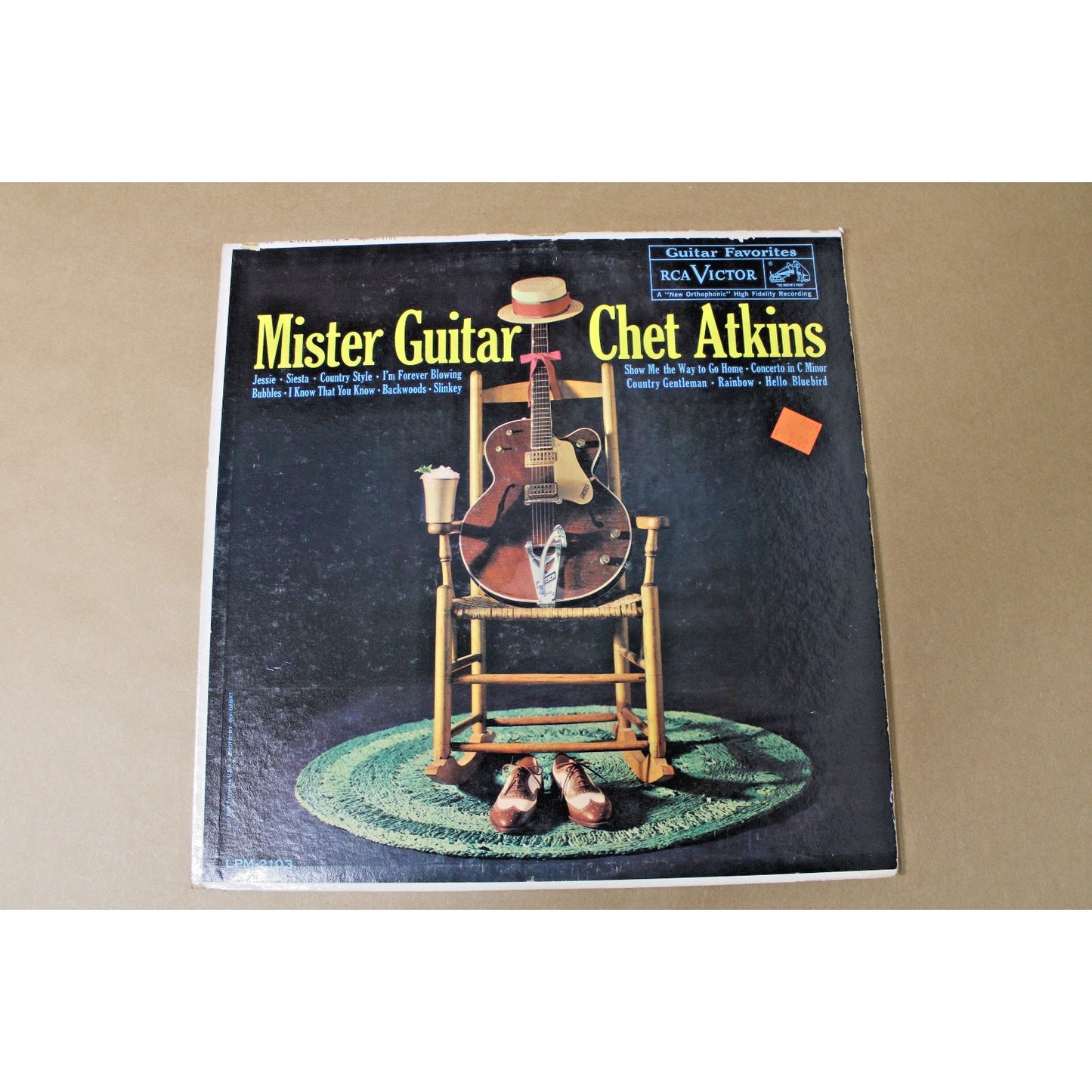 Chet Atkins - Mister Guitar 1959 First Edition Vinyl LP Vintage Country