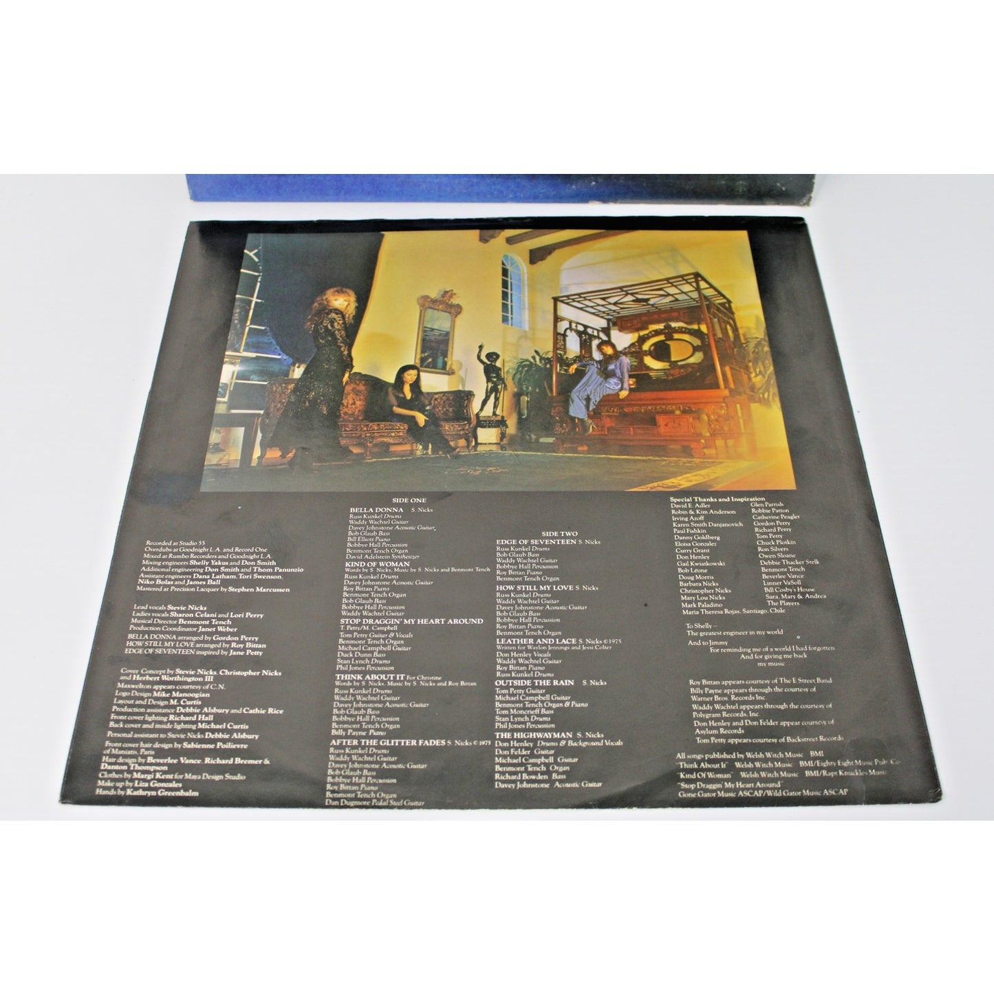 Stevie Nicks- Bella Donna, 1981 MR 38-139, Vintage Solo LP w/ Inner Lyrics VG+
