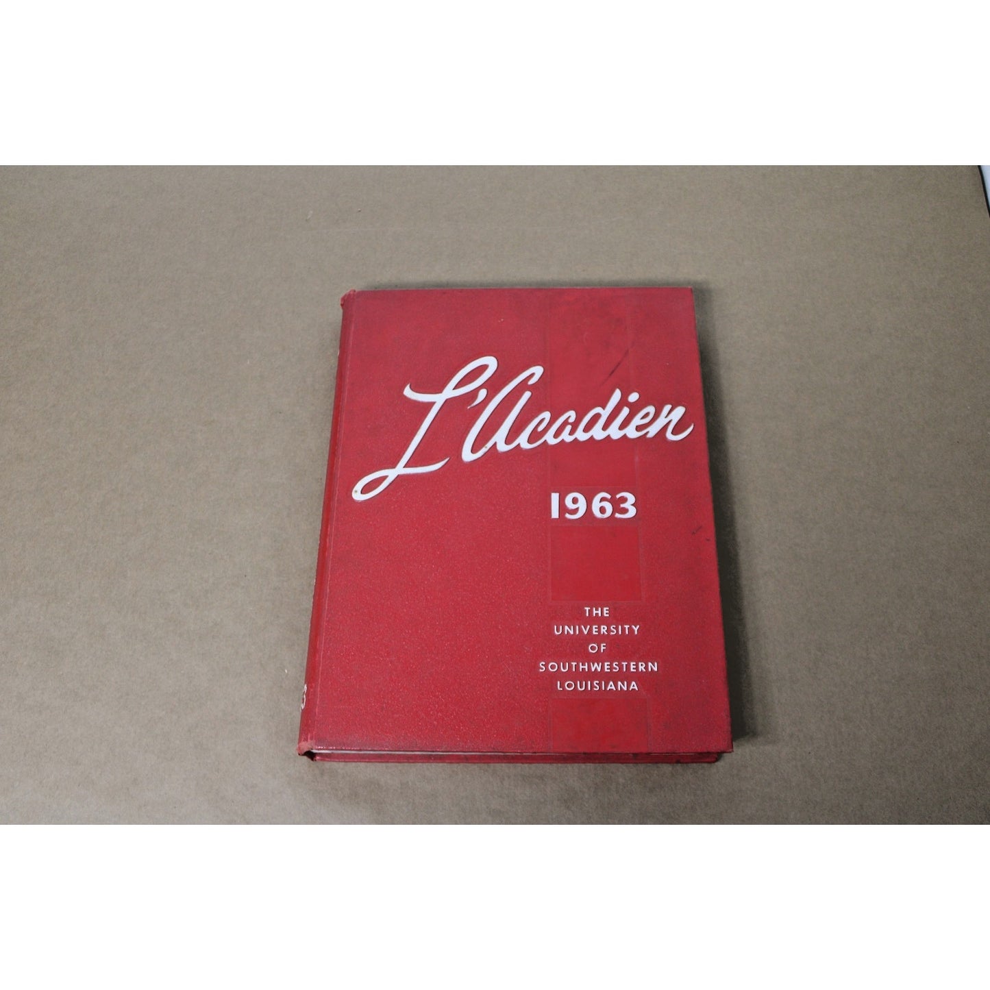 1963 University of Southwestern Louisiana "L'acadien" Vintage Yearbook