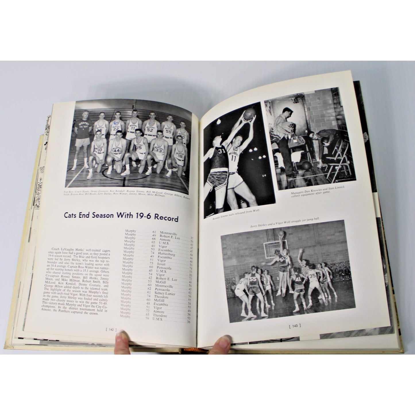 Vintage 1961 Mohian Murphy High School Yearbook Mobile AL Alabama