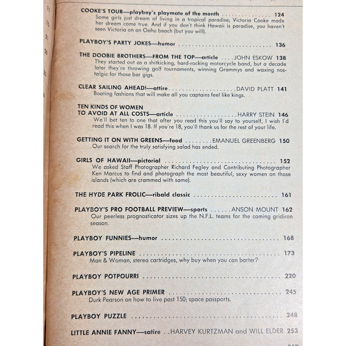 Playboy August 1980 Bo Derek Bo Encore Ronald Reagan Article Porsche 928 Ad
