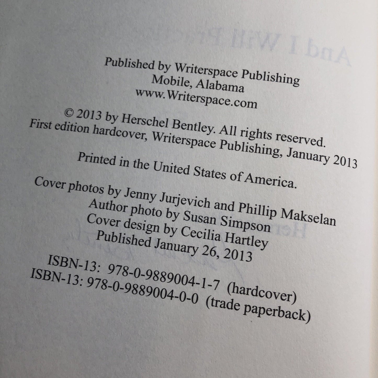 And I Will Practice My Art By Dr. Herschel P. Bentley Signed By Author MS AL HC