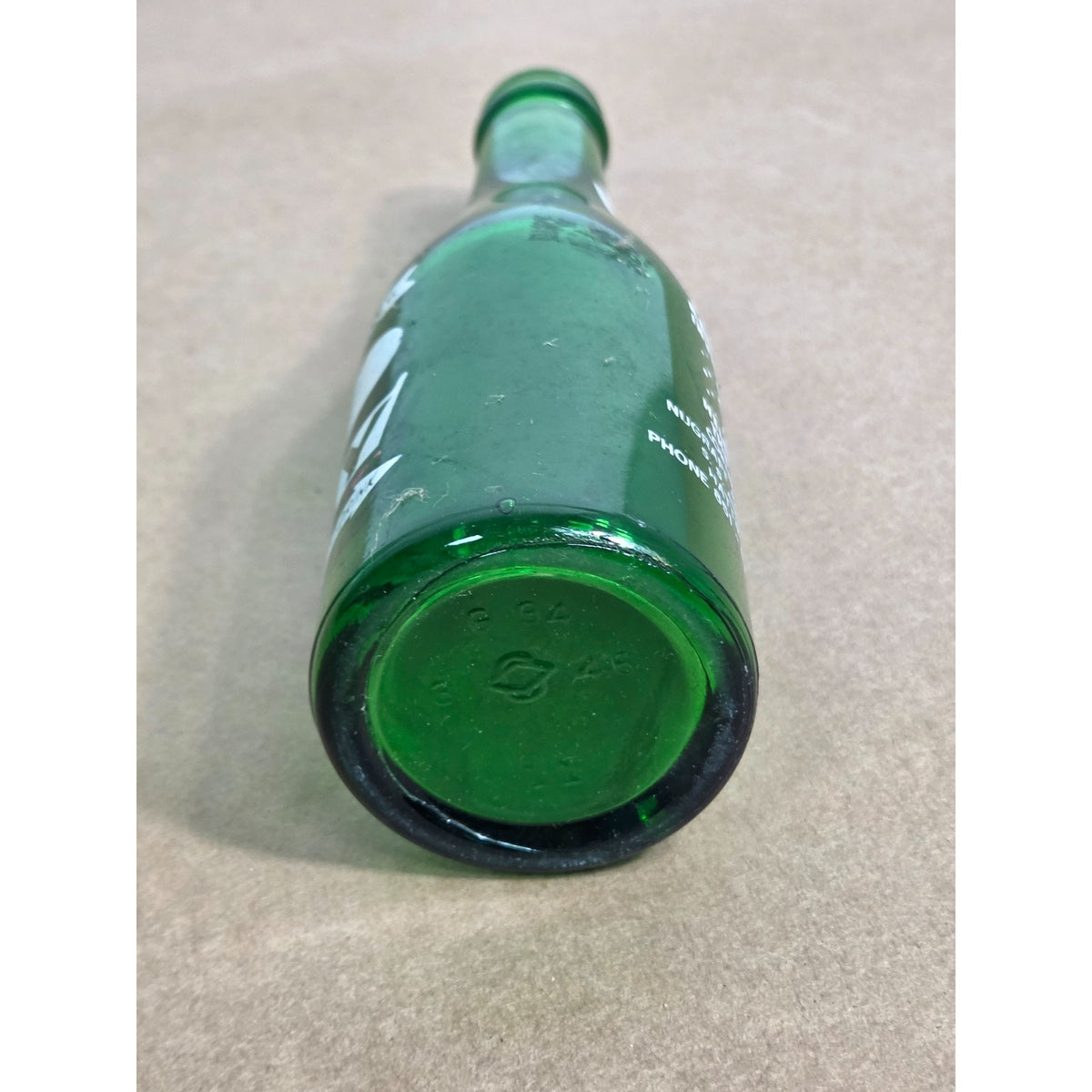 Rare 1946 2 Way Soda Bottle - Hattiesburg MS NuGrape - Ritzy Mixer ACL