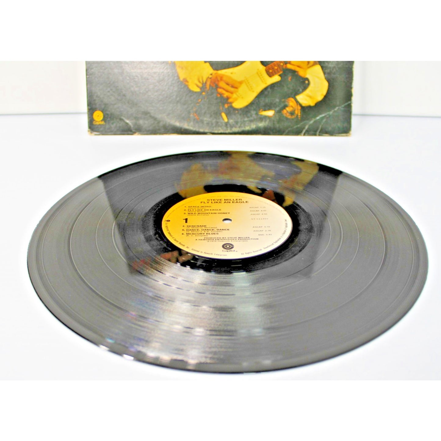 Steve Miller Band- Fly Like An Eagle, 1976 Capitol ST-11497, LP VG+/VG Sleeve
