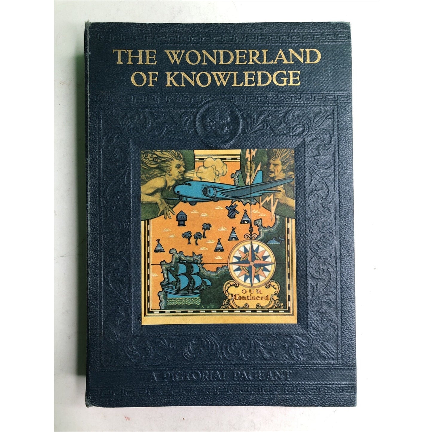 1955-56 The Wonderland Of Knowledge A Pictorial Pageant No. 113-116 World Topics