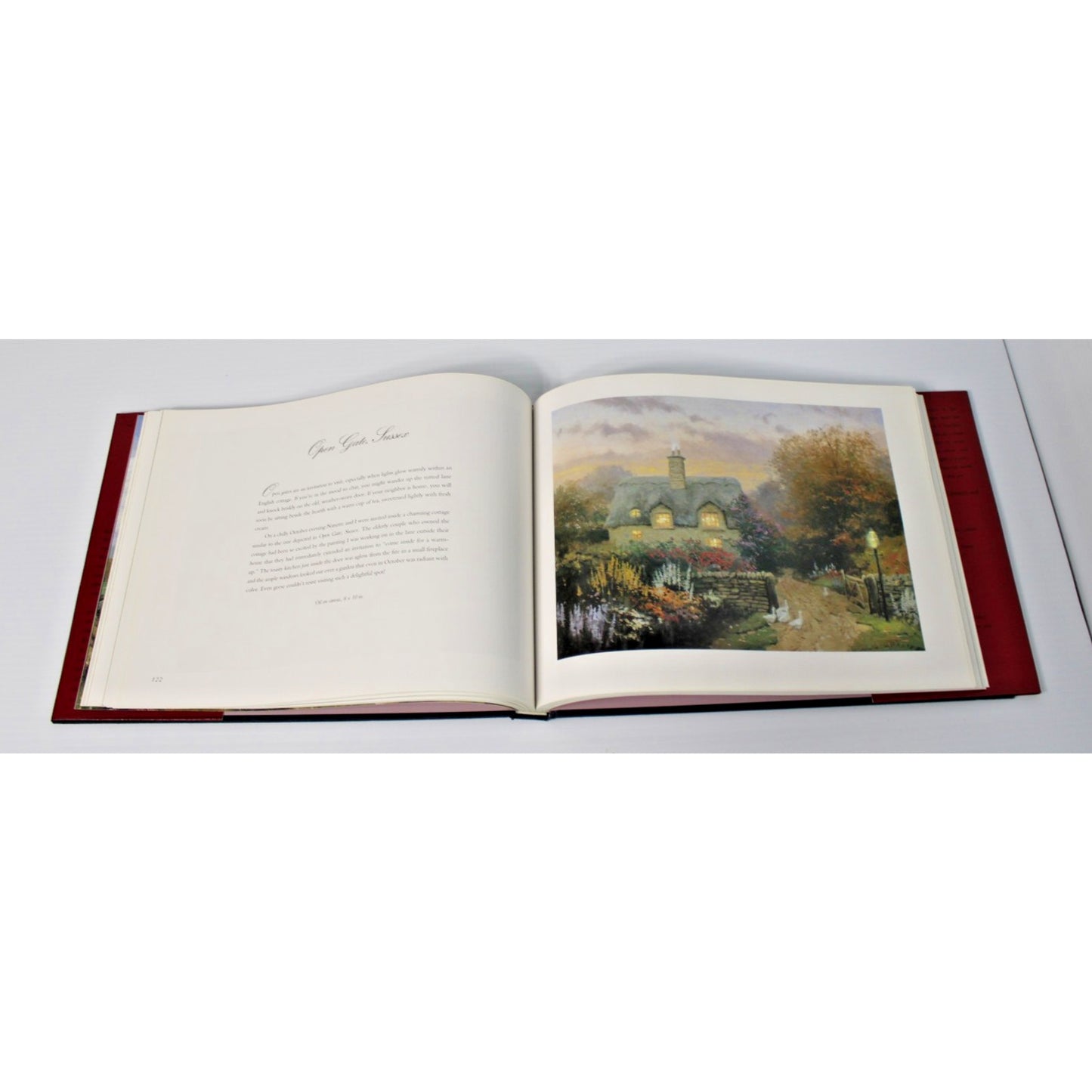 Thomas Kinkade: Paintings of Radiant Light, 1995- 1st Edition, Signed Bookplate