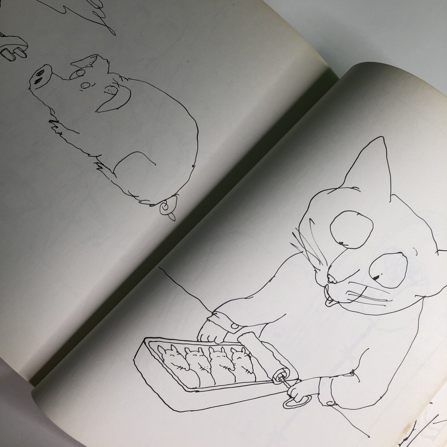 1974 ADAM & EVA By Tomi Ungerer Diogenes Risque Funny Sketches Drawings