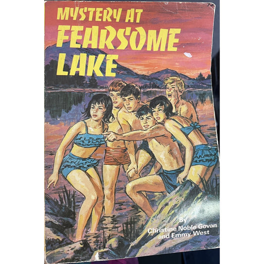 Vintage CHRISTINE GOVAN & EMMY WEST Mystery at Fearsome Lake Lookouts #10