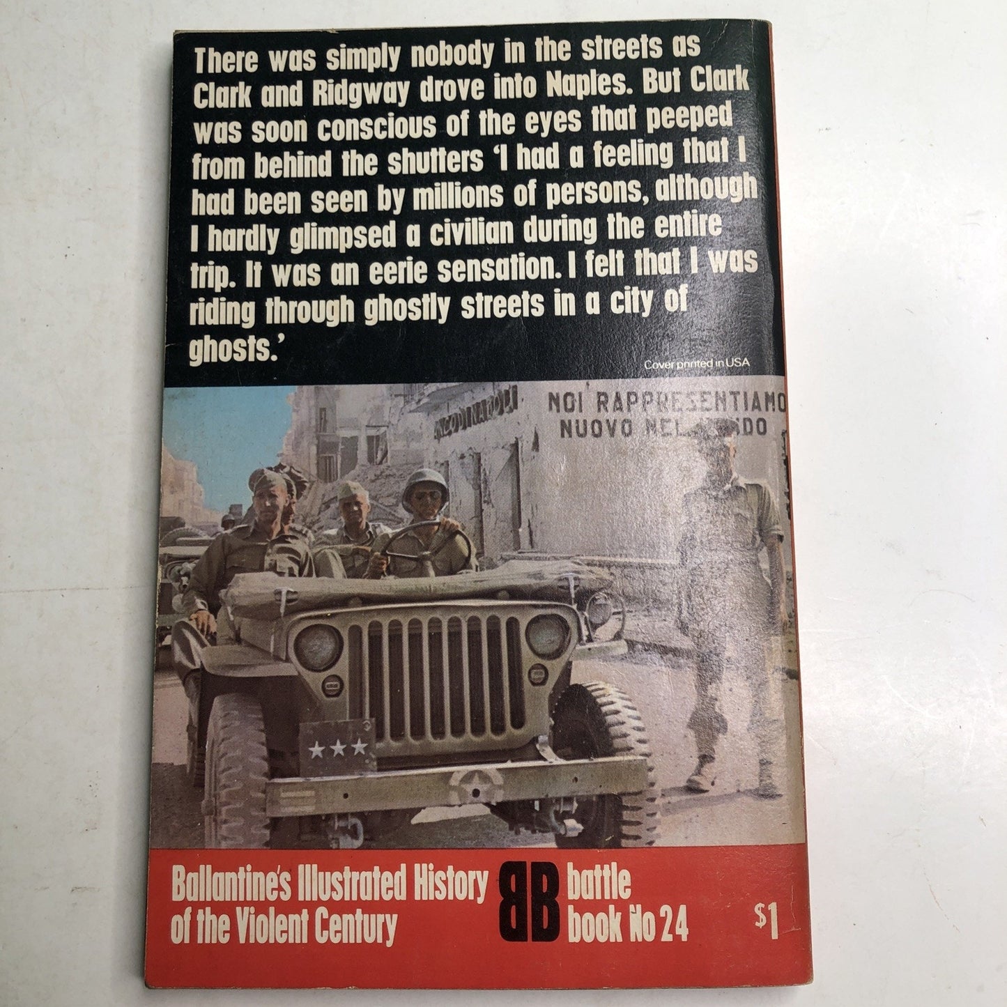 Salerno: Foothold In Europe Battle Book No. 24 by David Mason 1972 Paperback