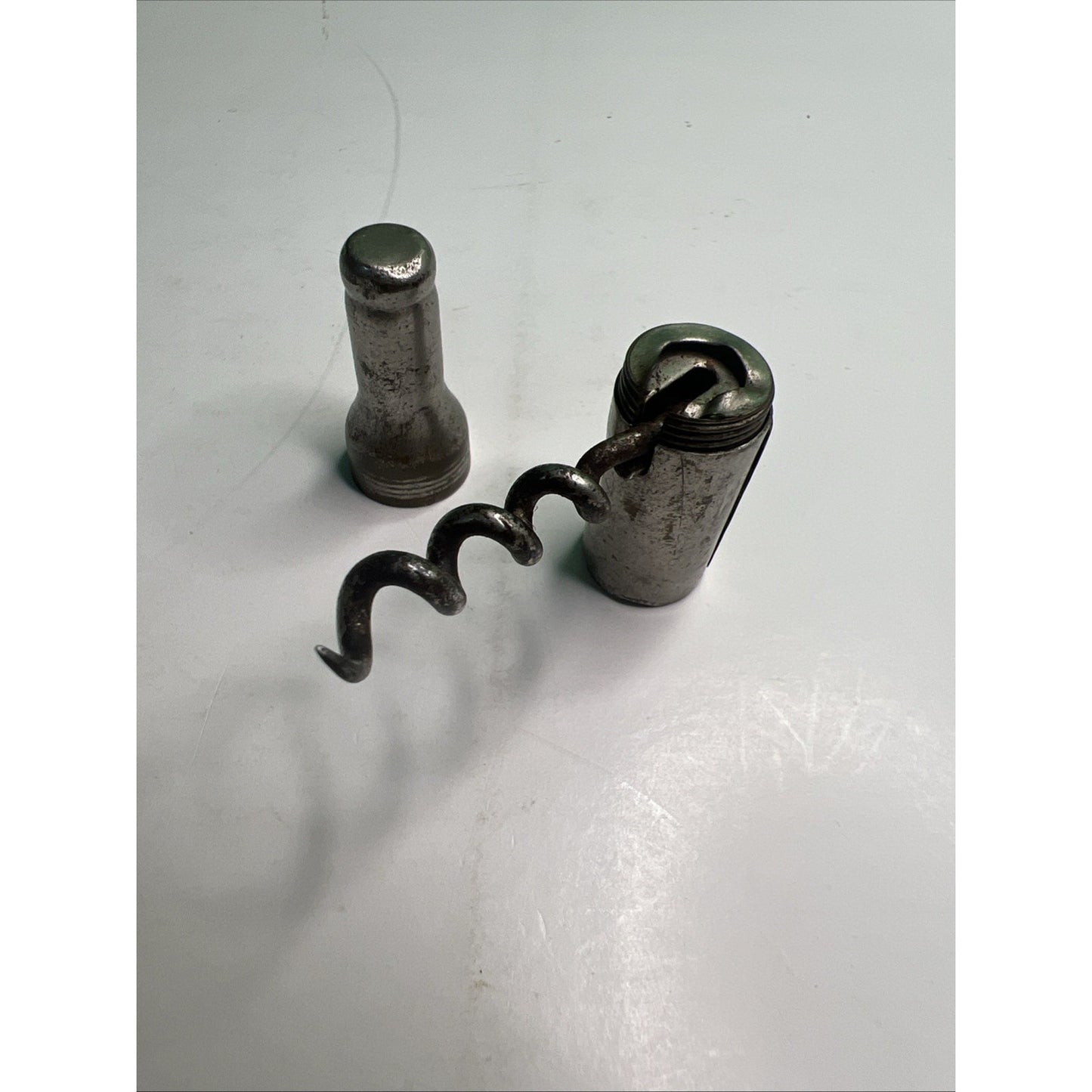 Antique Vtg ANHEUSER BUSCH Beer Bottle Folding Pocket CORKSCREW Williamson 1897