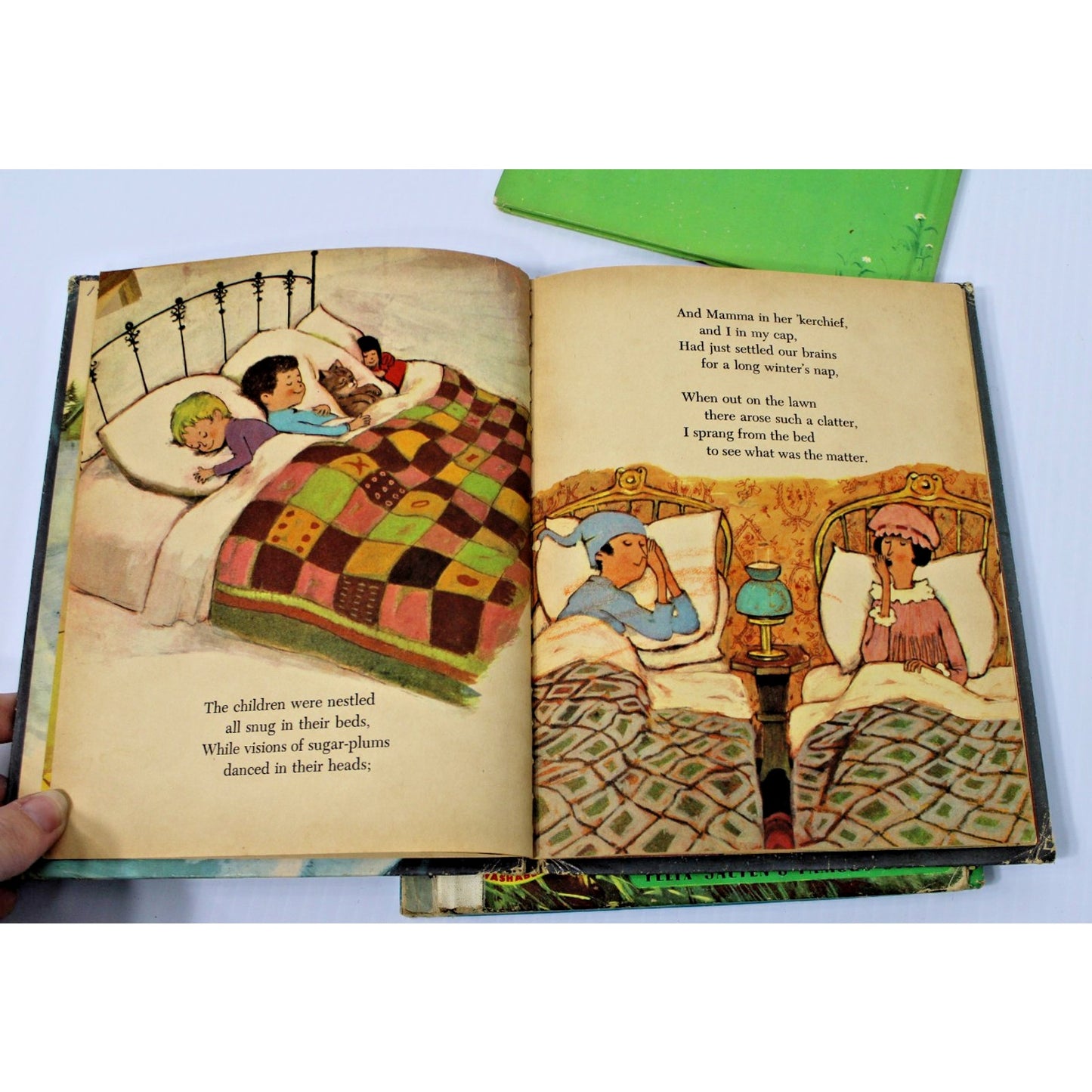 4 Vintage 1950s Children's Wonder Books- Classic Fairy Tales, Baby Gift, Nursery
