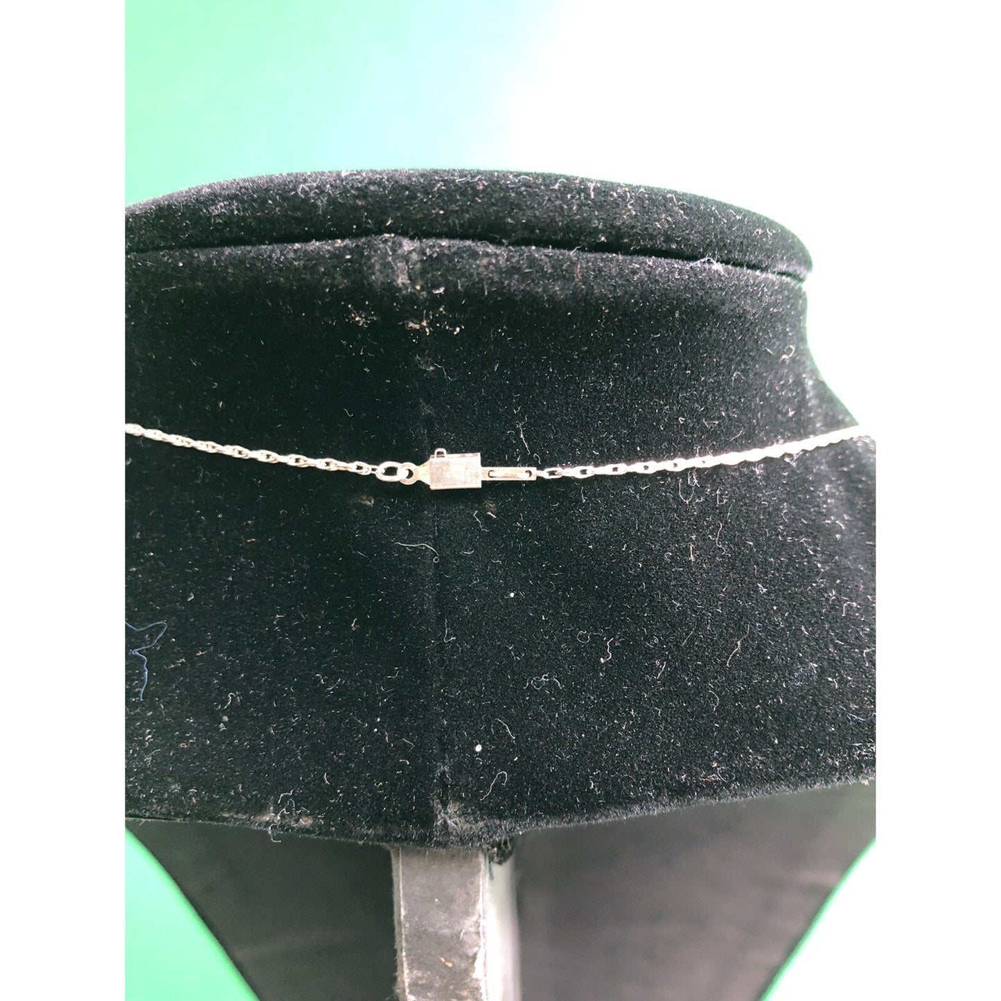 30” Sterling Silver Rope Chain & Beads Necklace 22grams