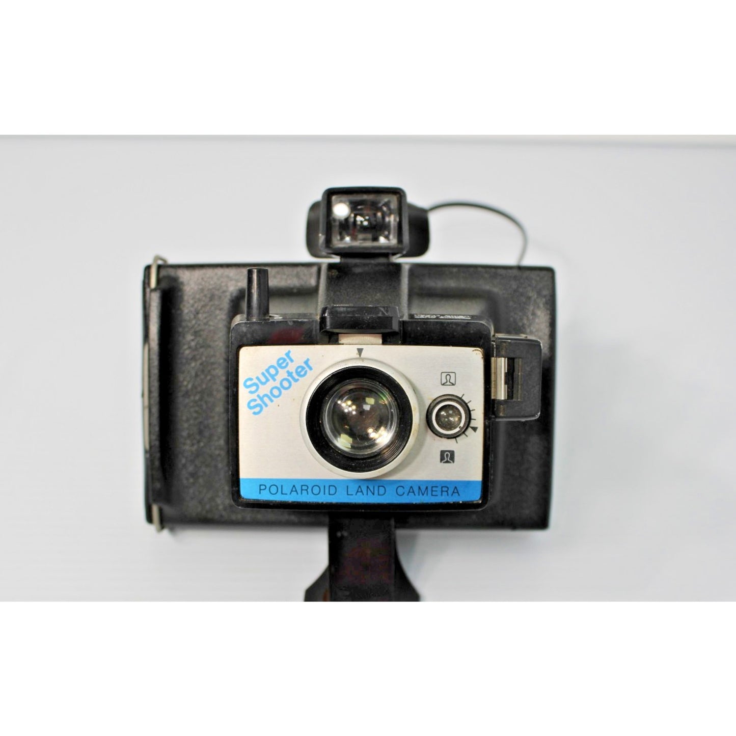 Vintage POLAROID Super Shooter Land Camera with Cold Clip, CLEAN