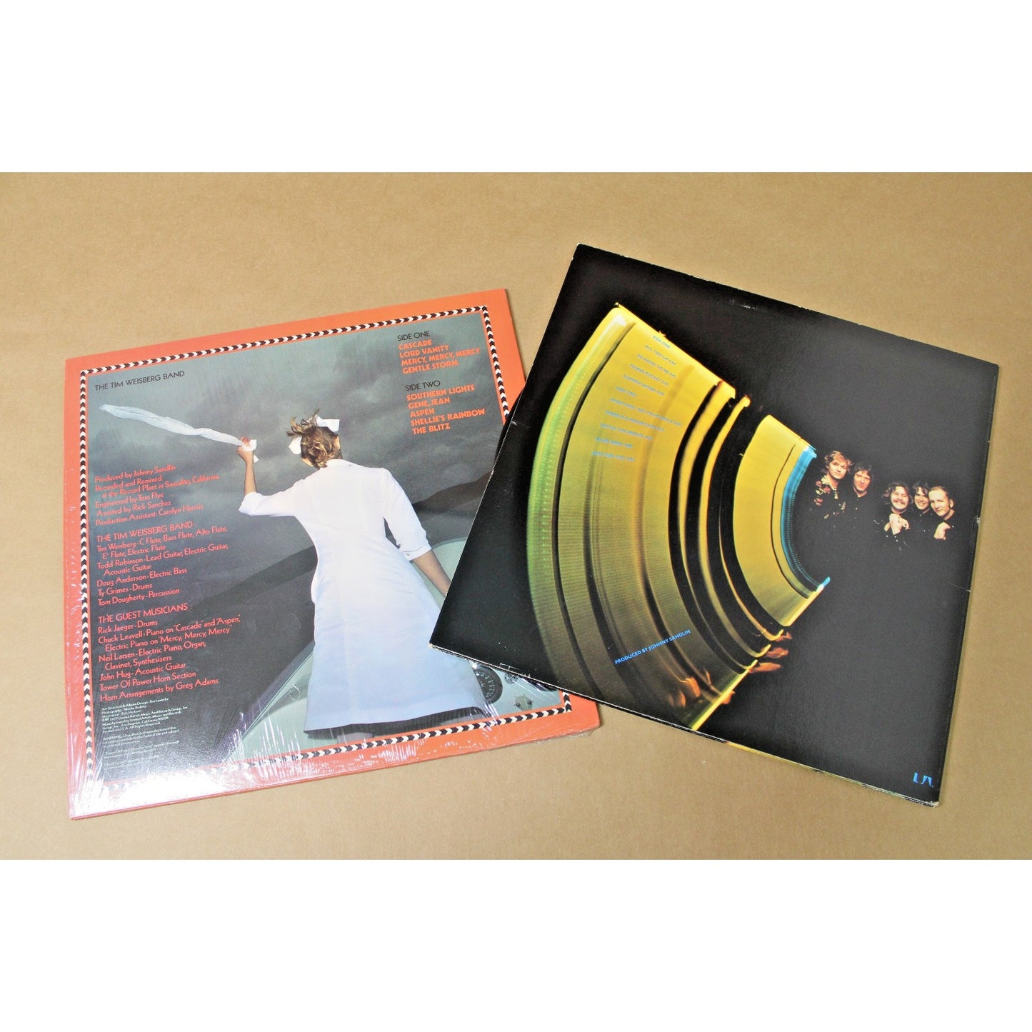 Lot of 2 Jazz Fusion Flute Albums, Tim Weisberg Band, 1970s Retro Jams
