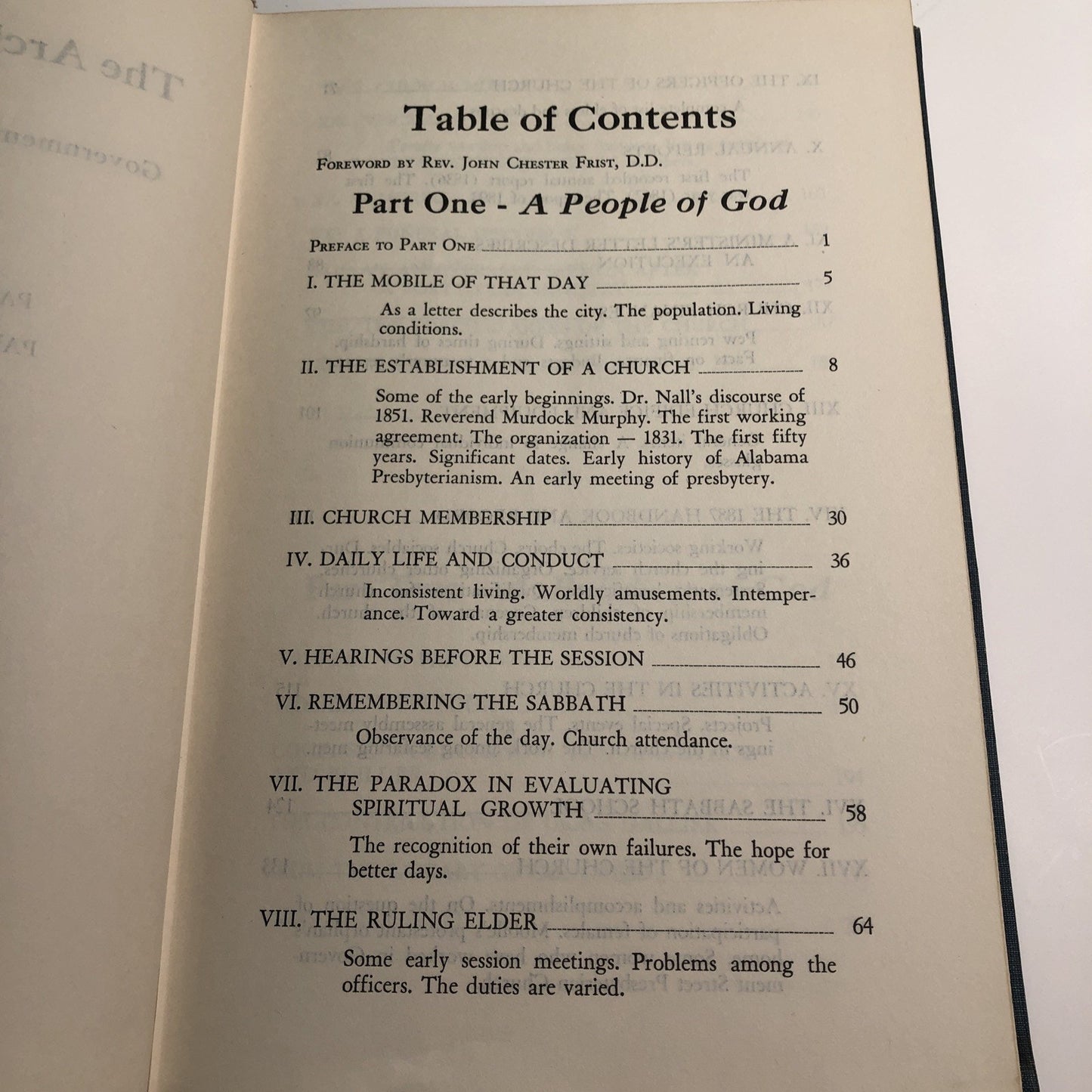 The Archives Tell A Story Gov’t Street Presbyterian Church by Charles D. Bates