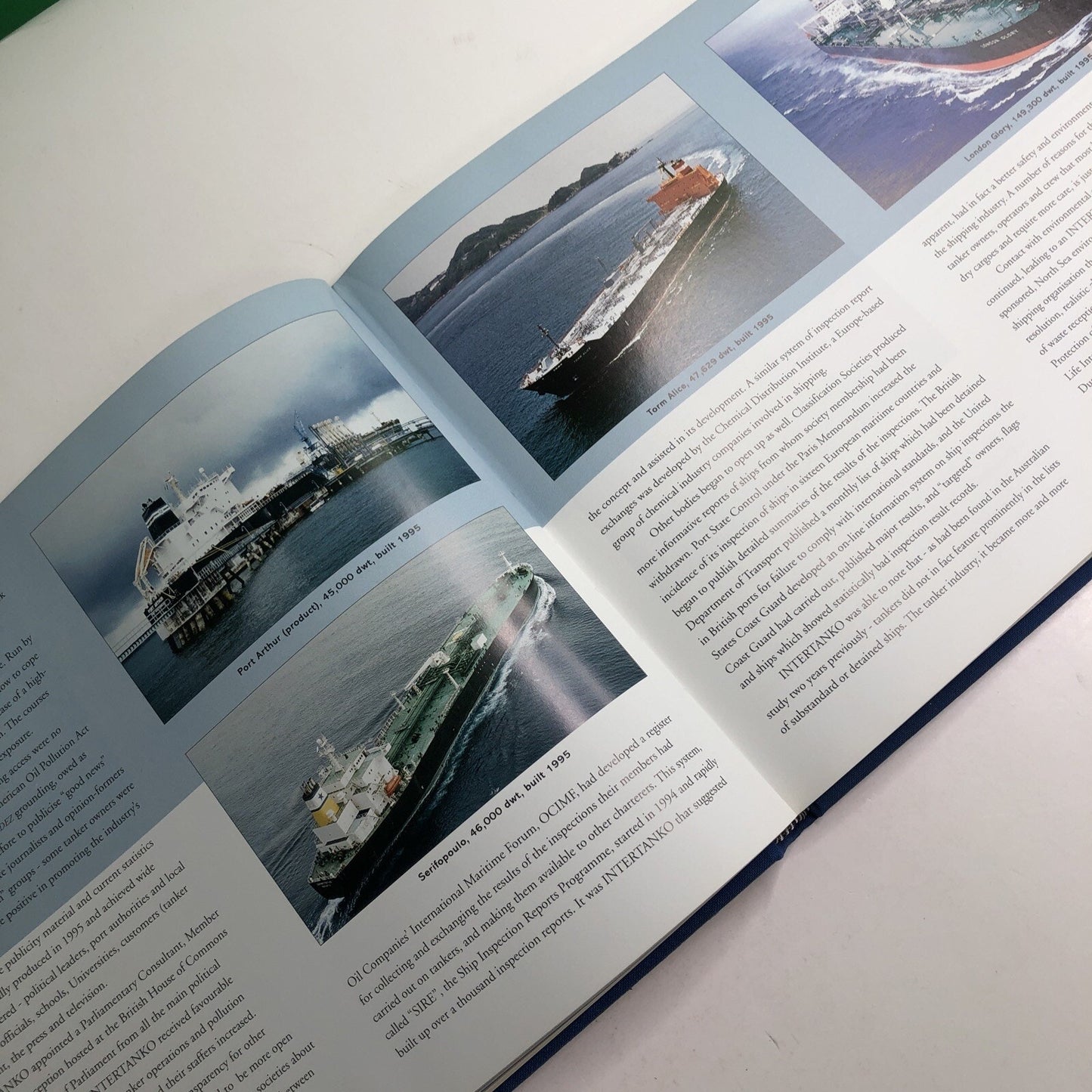 1970 1995 INTERTANKO 25th Anniversary Book Independent Tankers Maritime HC DJ