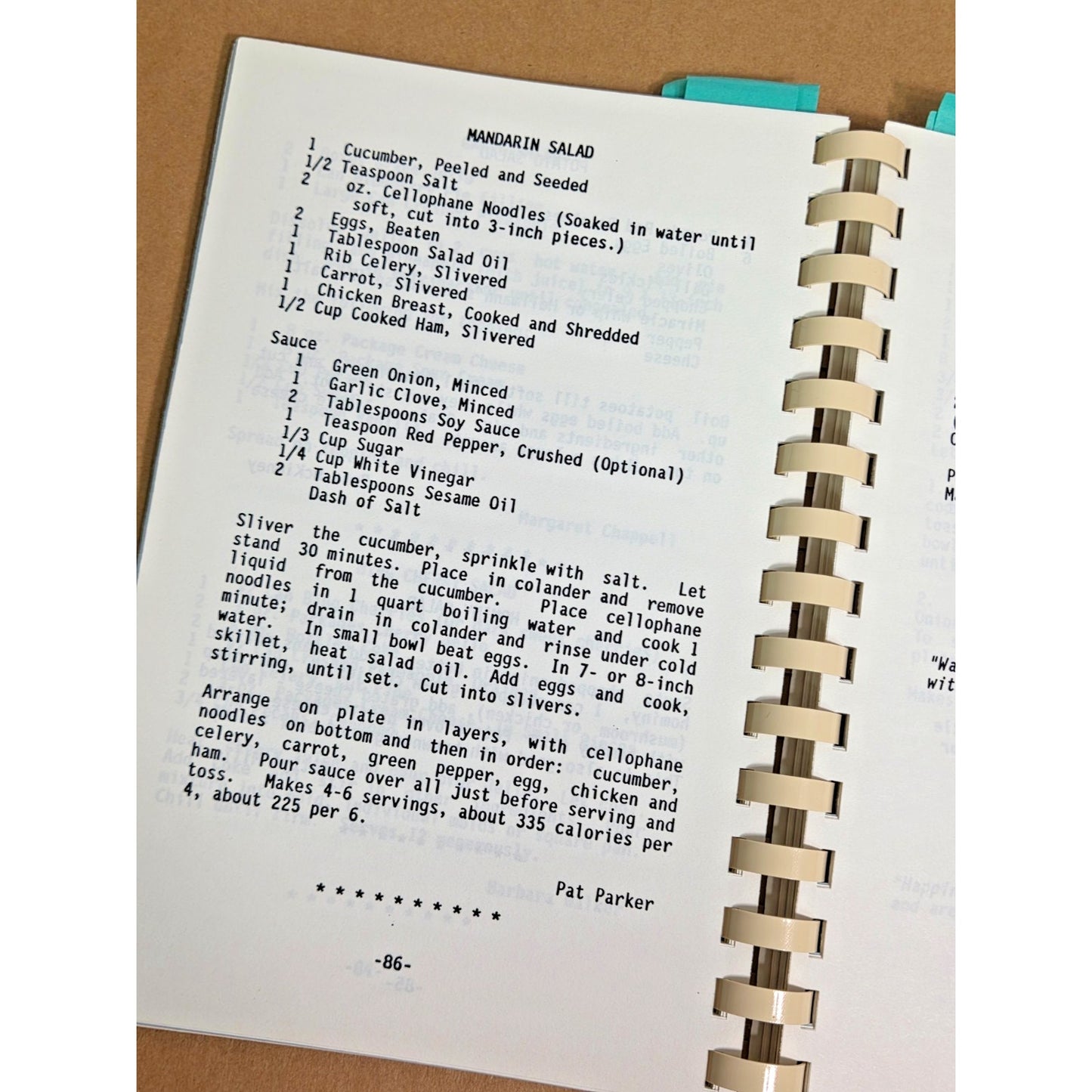 Vintage 1990 St. Andrews Arlington Texas TX Community Cookbook - First Edition
