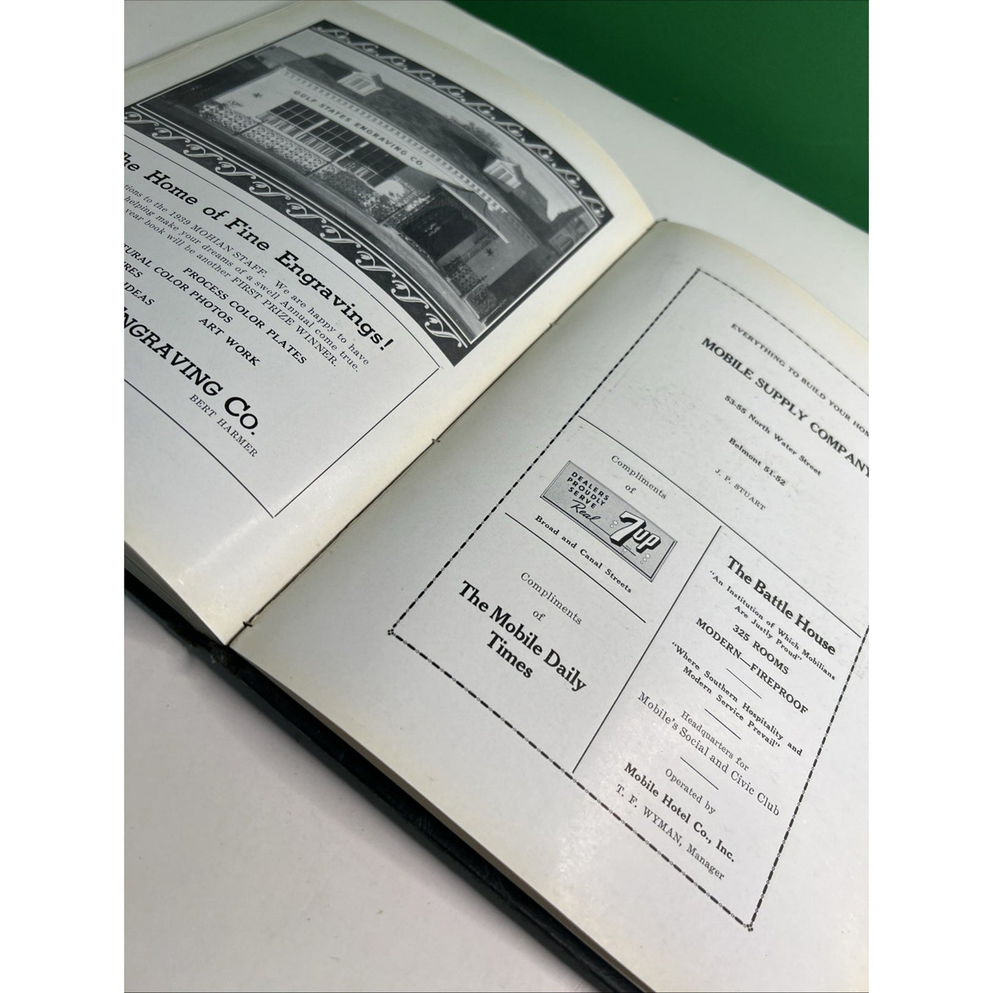 A Drama Of 1938 & 1939 Murphy High School Yearbook The Mohian Mobile, Alabama AL