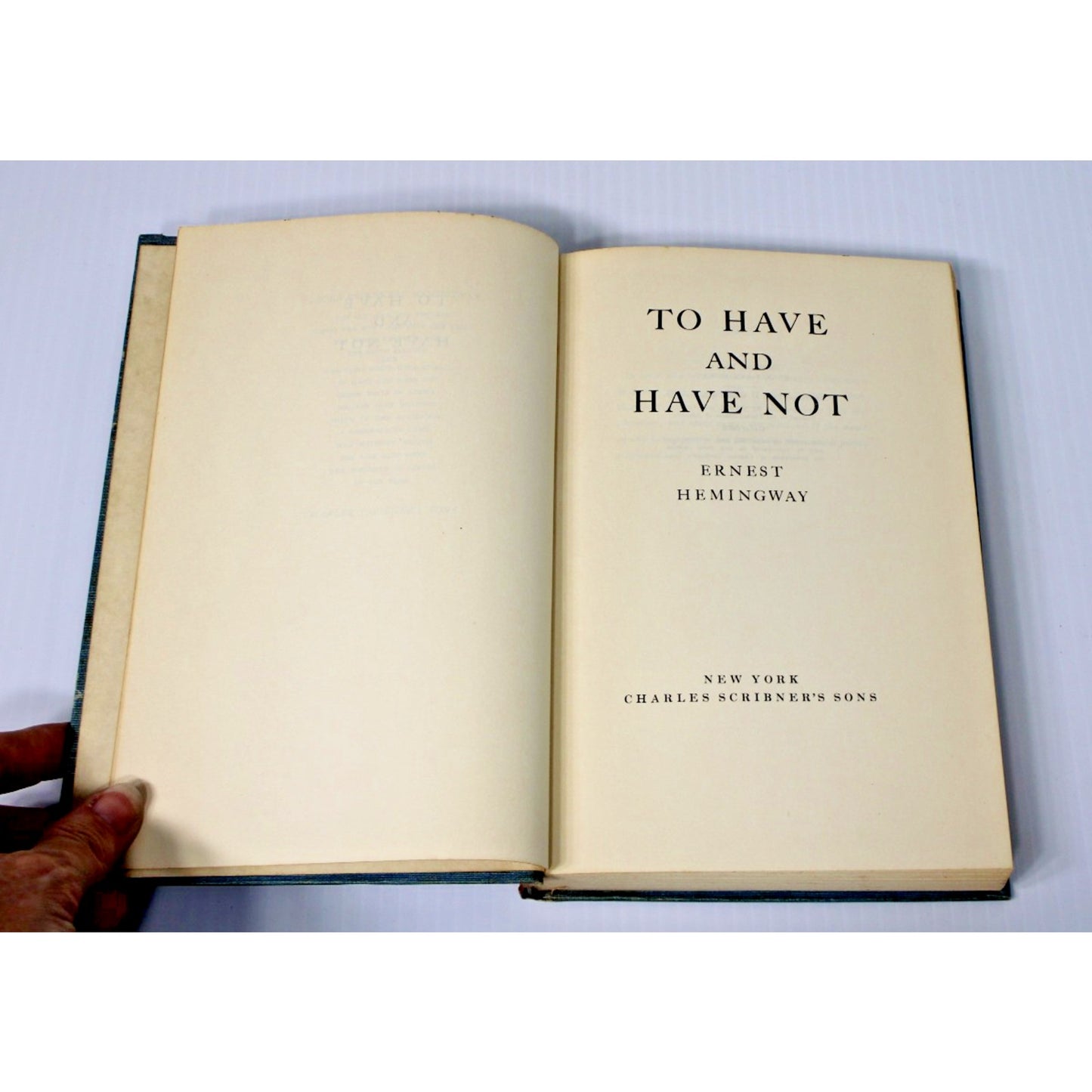 3 Volume Set- Ernest Hemingway- Farewell to Arms, To Have and Have Not, For Whom