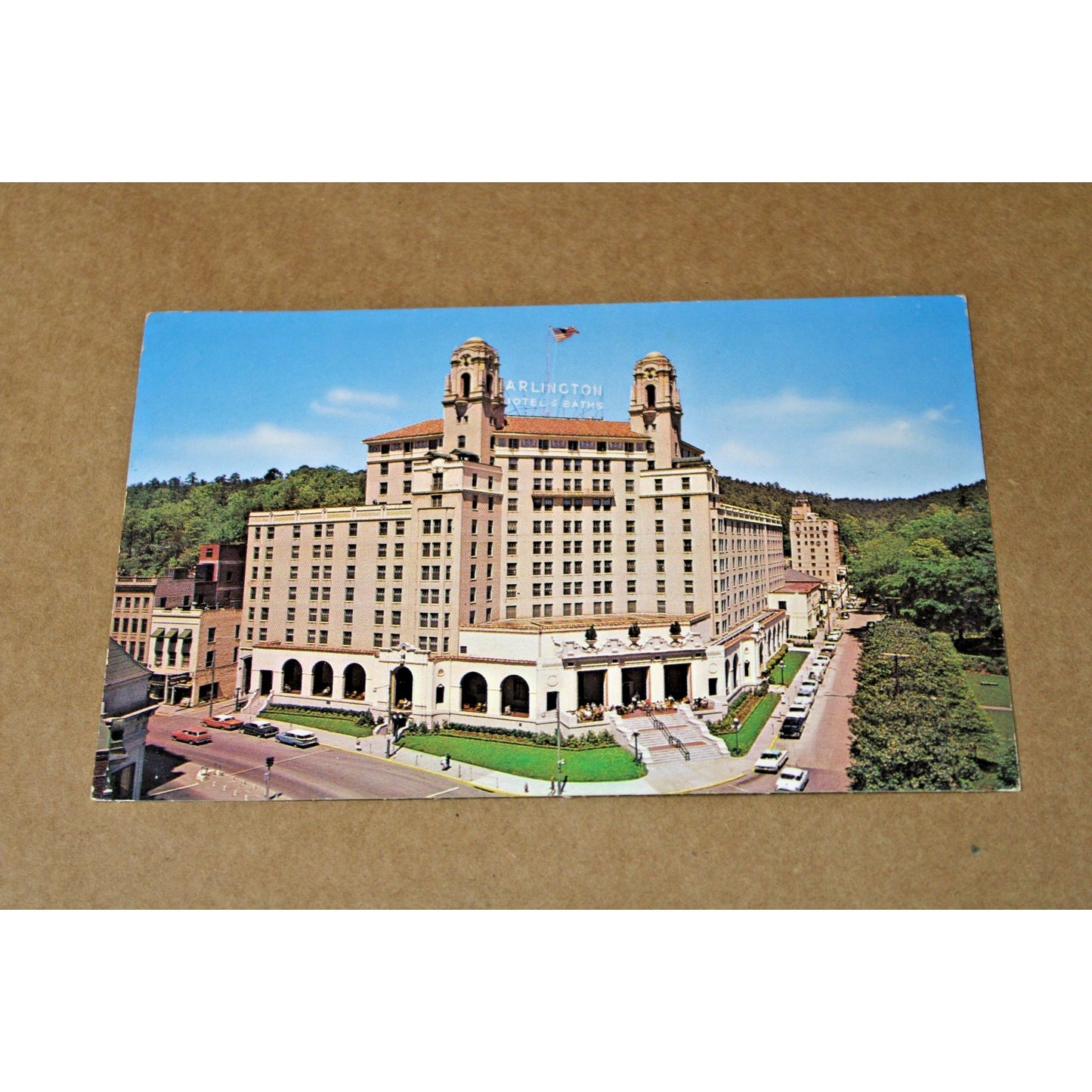 Vintage Postcard The Arlington Hotel Building Hot Springs National Park Arkansas