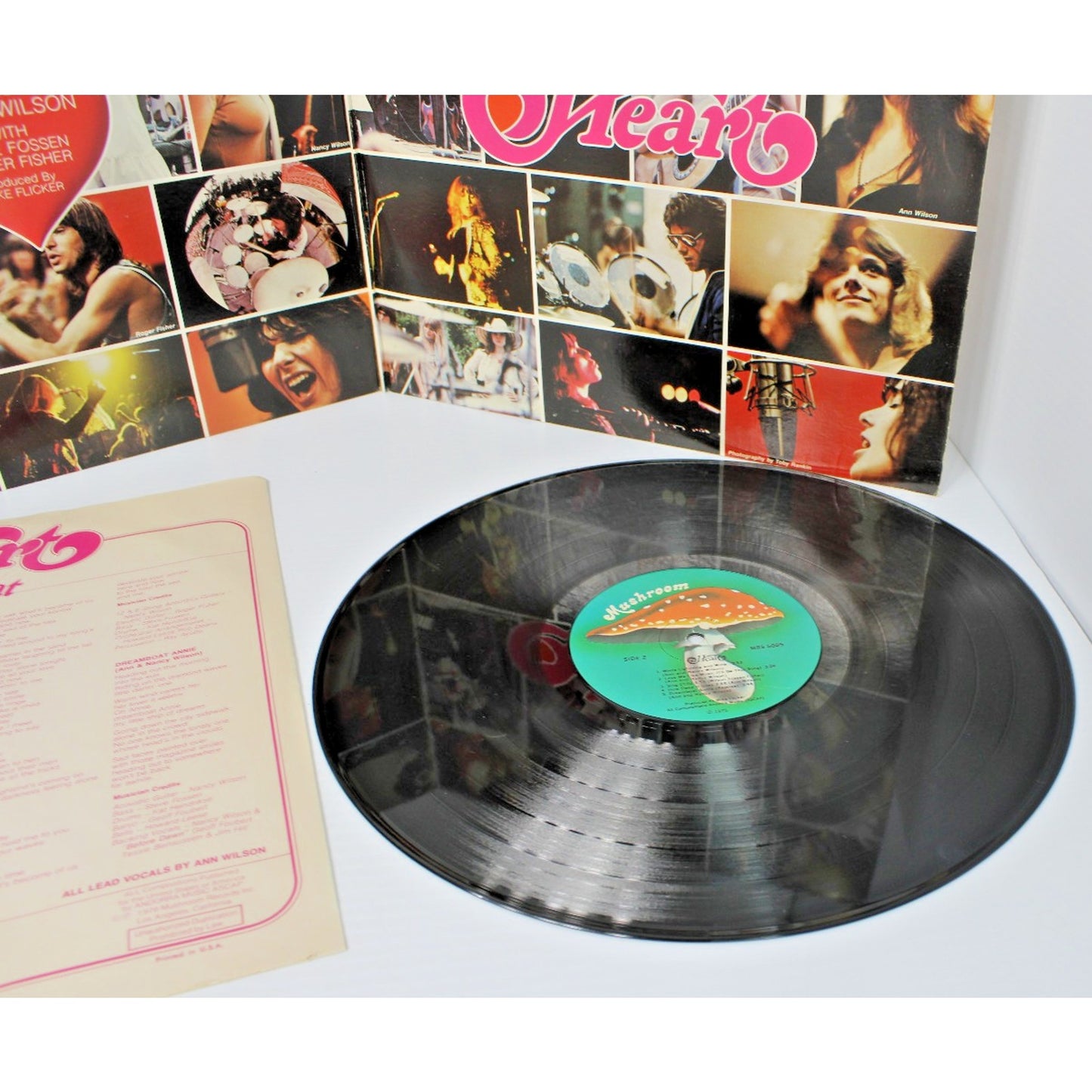 Heart- Dreamboat Annie, 1976 Mushroom MRS 5005 Gatefold LP w/ Sleeve, LA- EX/ VG