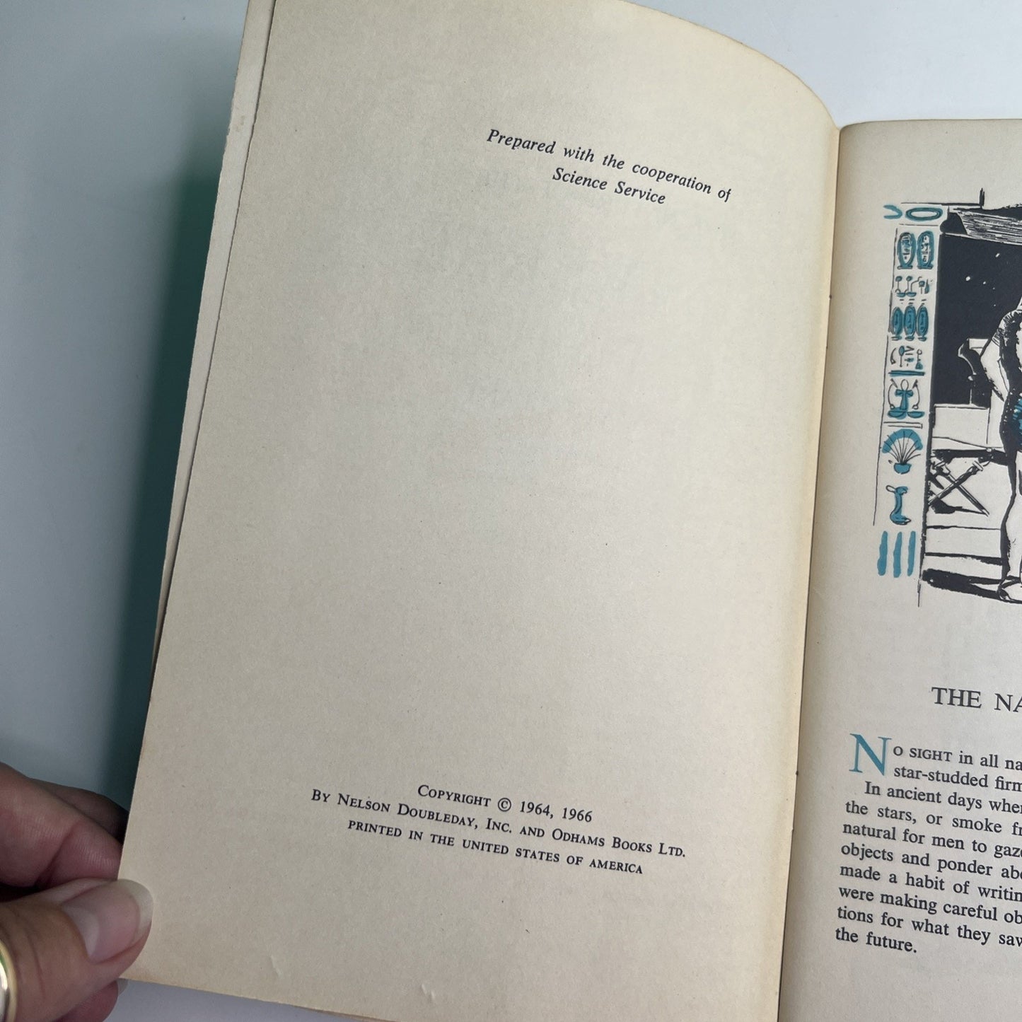1966 Science Service Universe Program The Nature Of The Universe by Roy Gallant