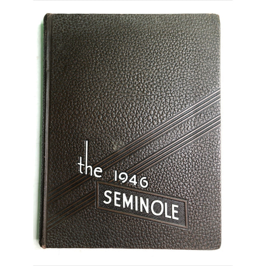 1946 SEMINOLE YEARBOOK University Of Florida Volume 36-37