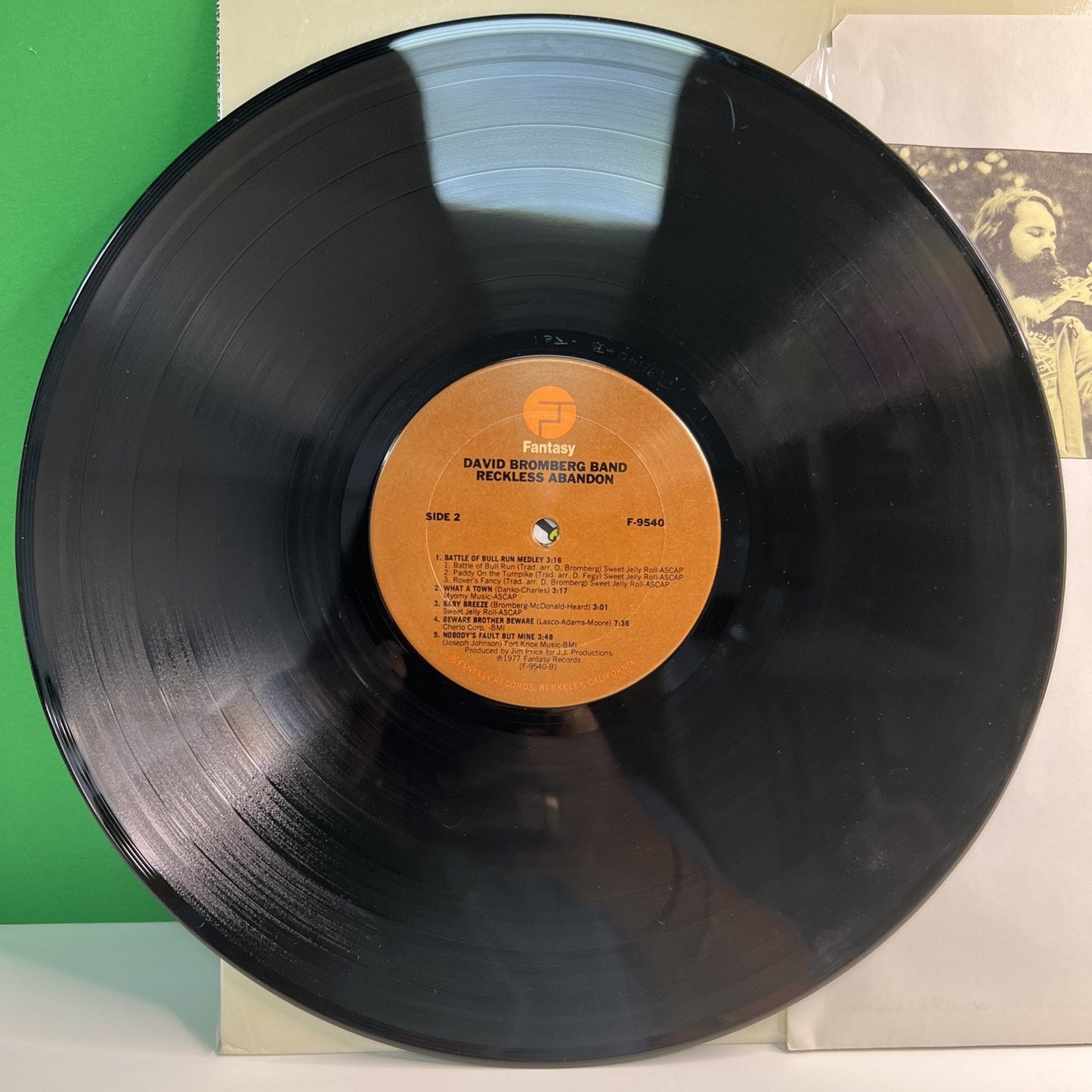 David Bromberg - Reckless Abandon - Fantasy Records 1977