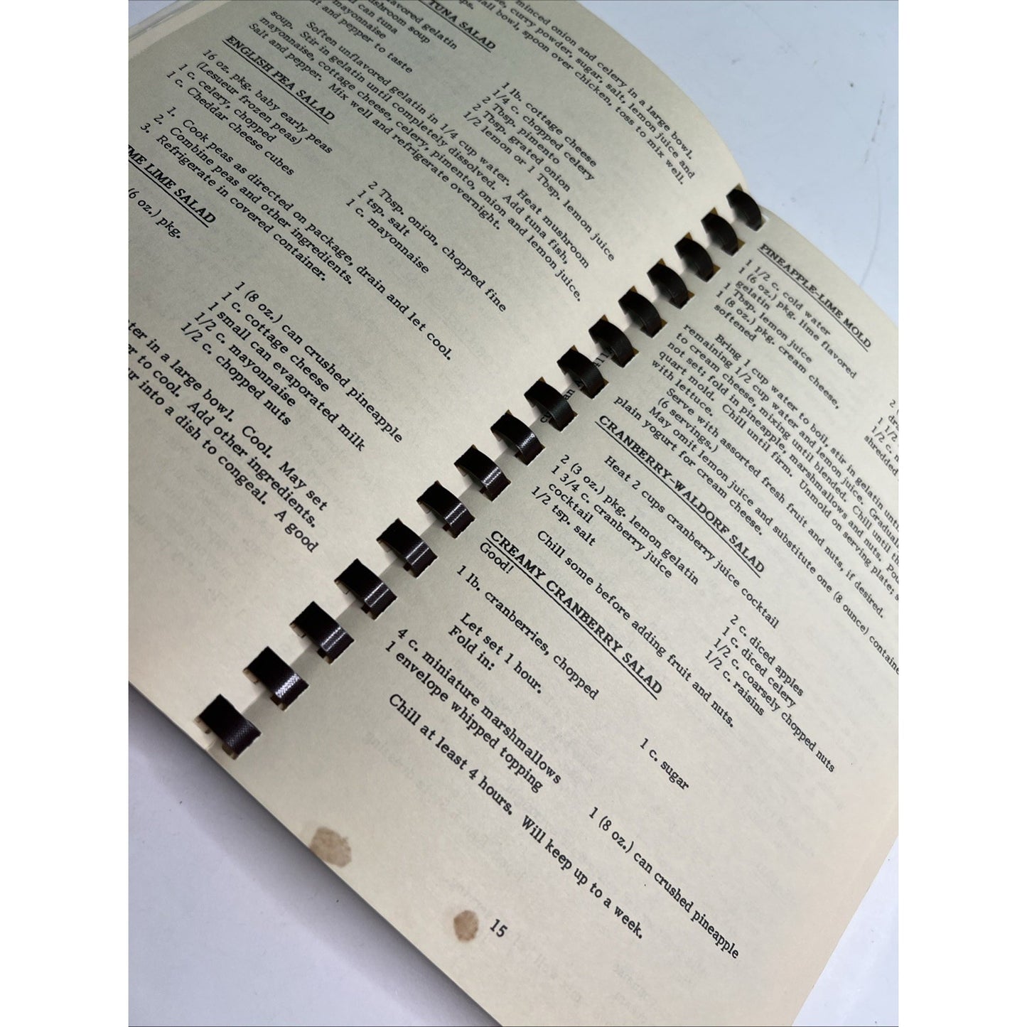 Vintage The Good Cooks’ Cook Book West Elementary School Cookbook