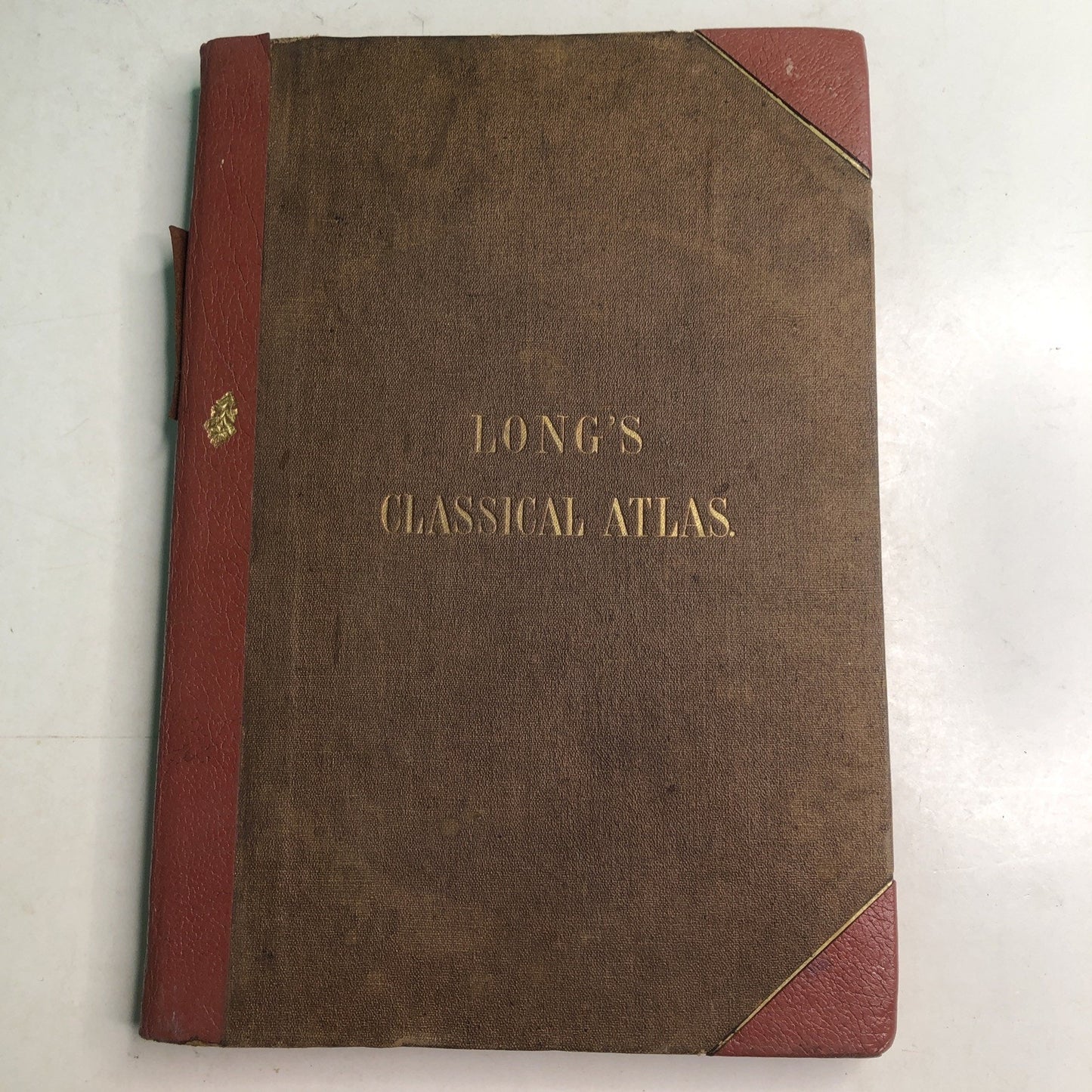 1866 Atlas of Classical Geography George Long William Hughes 26 Plates Index Map