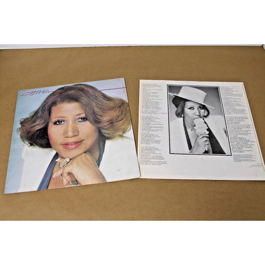 Vintage Vinyl LP Aretha Franklin- Aretha 1980 Arista Record AL-9538 Clive Davis