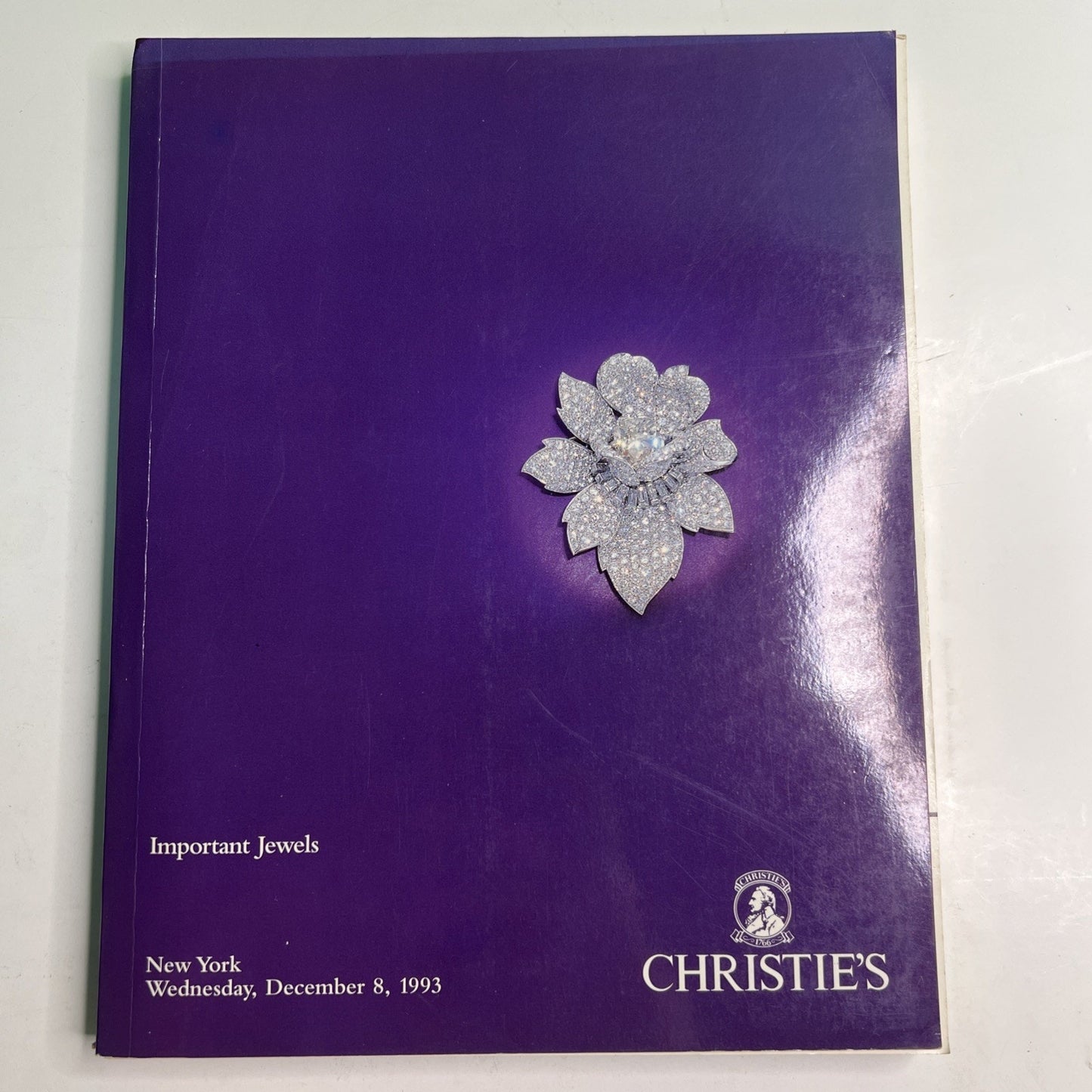 1993 Christie’s Auction Catalog Important Jewels Bain Boncompagni Goldman Estate