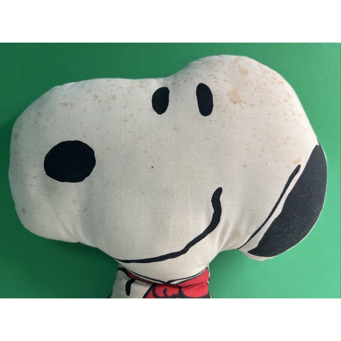 VTG 1958 SNOOPY by UFS Stuffed Figural Pillow 18”x11”x2” Charles Schulz Peanuts