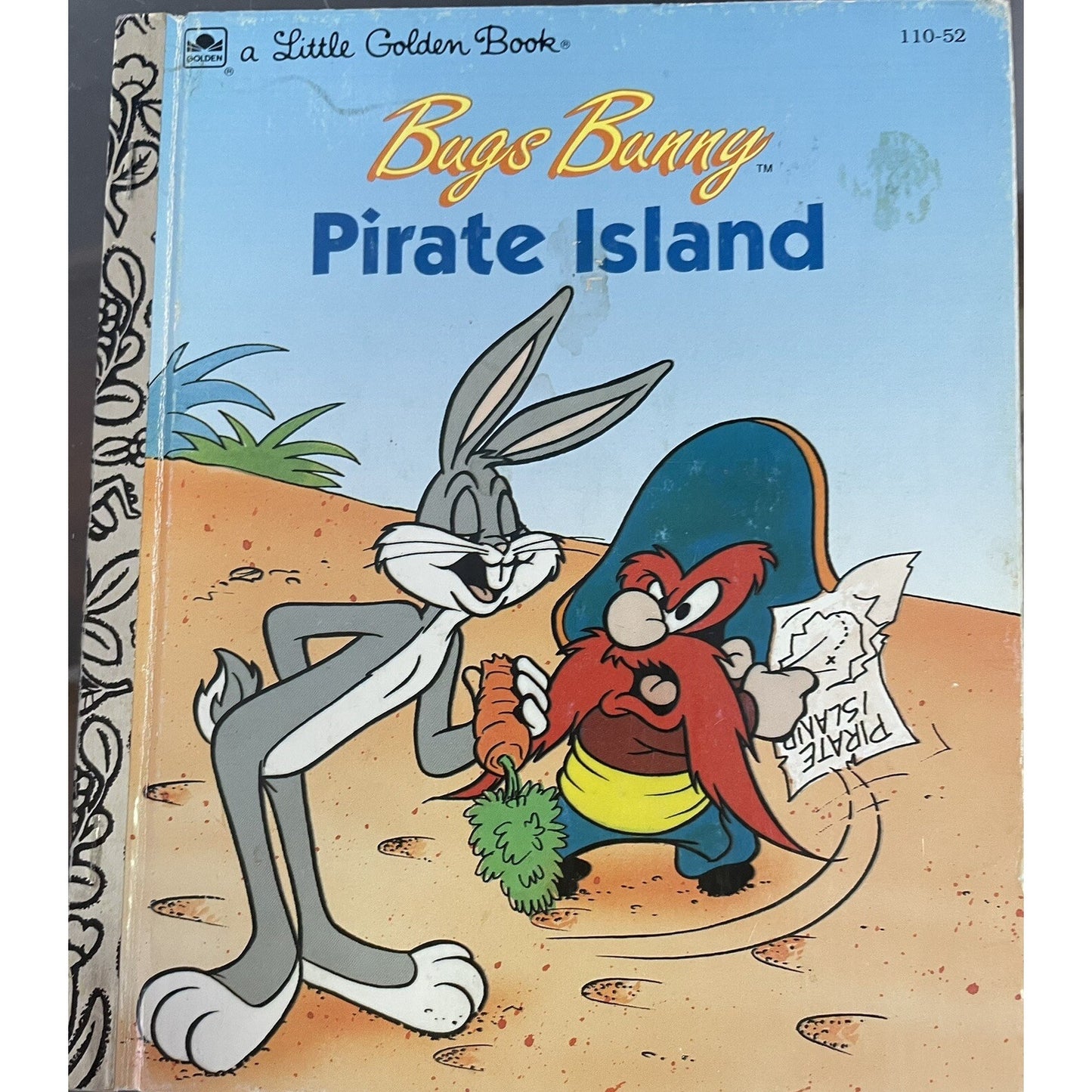 BUGS BUNNY PIRATE ISLAND By Little Golden Books - Hardcover 1991