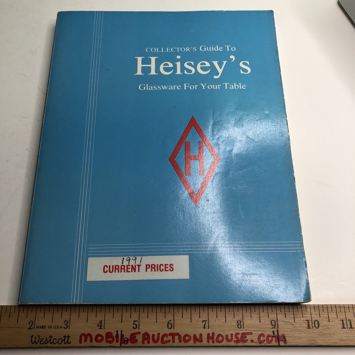 Collectors Guide To Heisey’s Glassware For Your Table 1991 Printing
