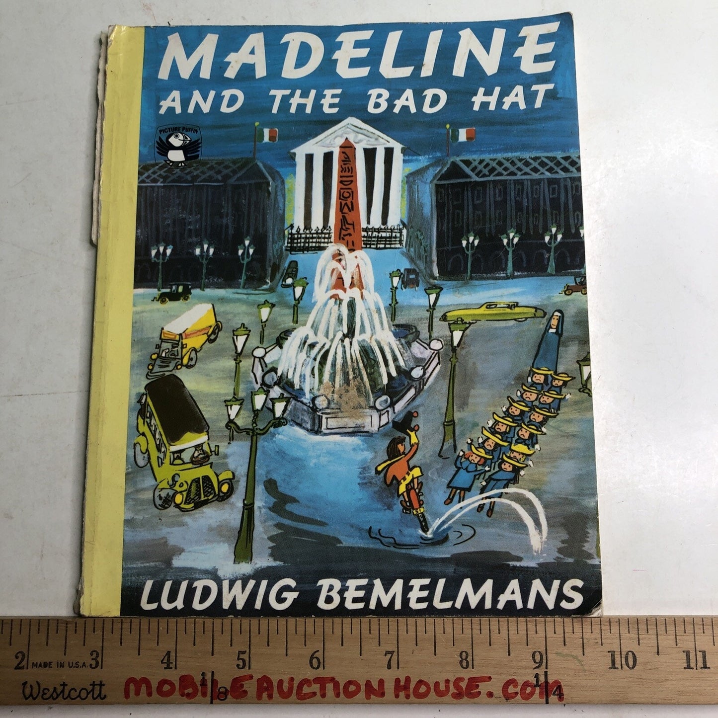 Madeline and the Bad Hat Book Vintage Children's Storybook 1984 Collectible PB