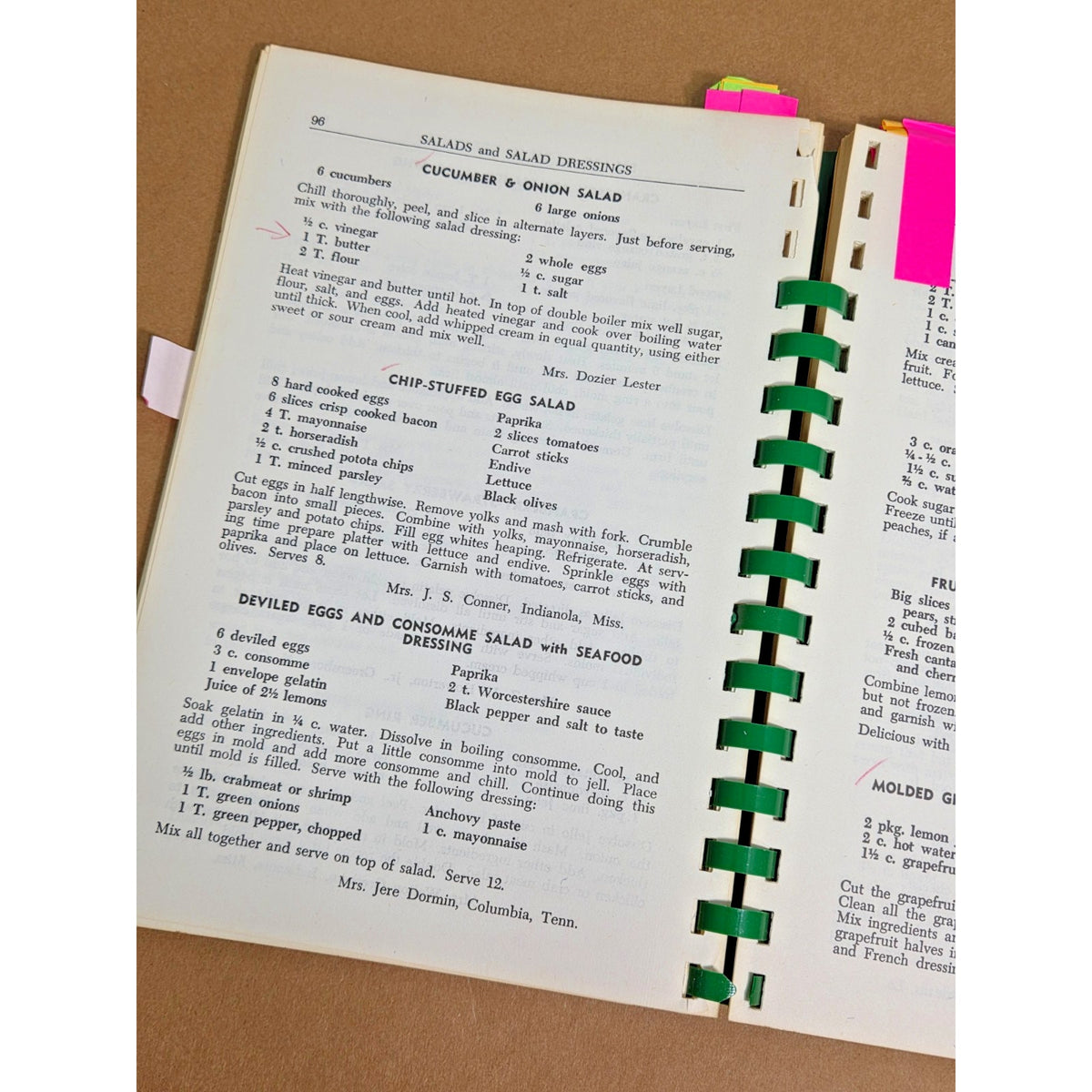 Vintage 1975 Inverness Mississippi Cookbook All Saints Episcopal Guild Southern