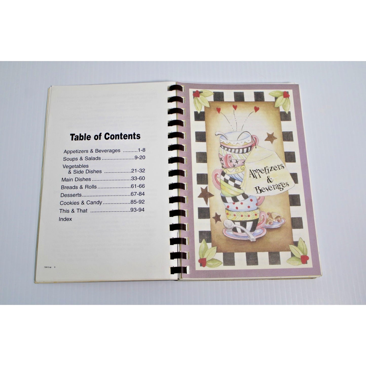 Vintage 2006 Thomas E Sterling Family Cookbook Oklahoma OK Genealogy Spiralbound