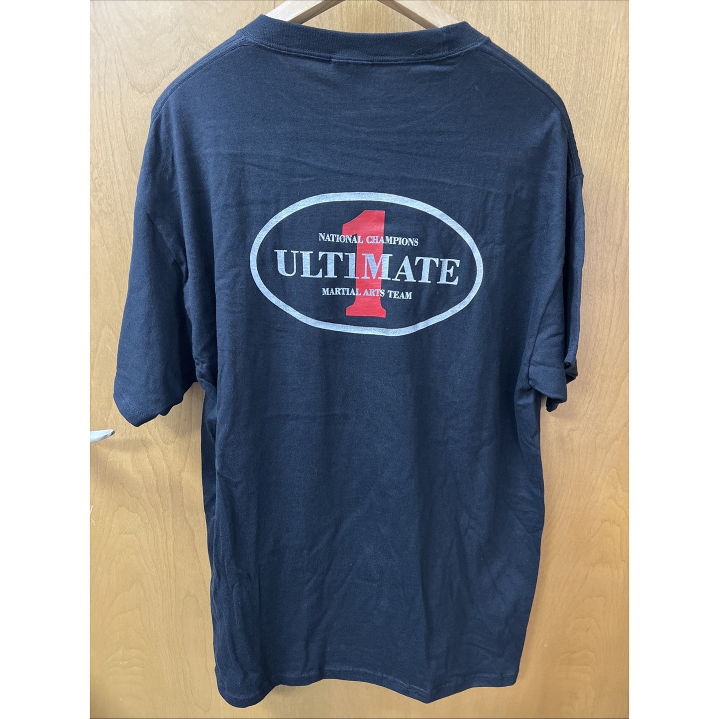 Adult Large Master Steger’s Ultimate Martial Arts National Team Tshirt Mobile AL