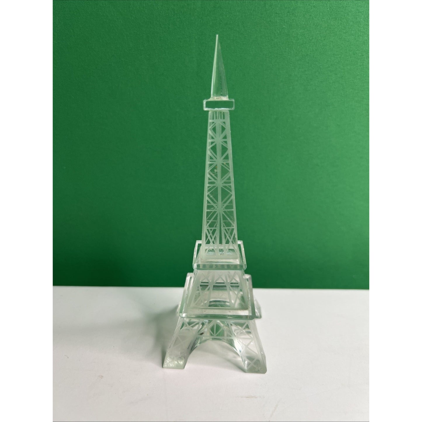 Crystal Eiffel Tower Paris Figurine 5.75" Rare Collectible