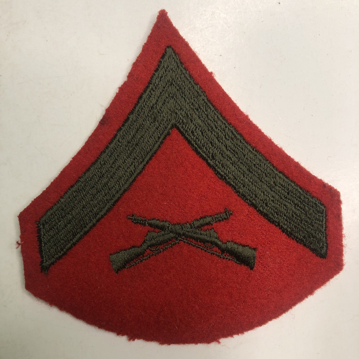 United States Marine Corps USMC Lance Corporal Rank E3 Uniform Insignia Patch