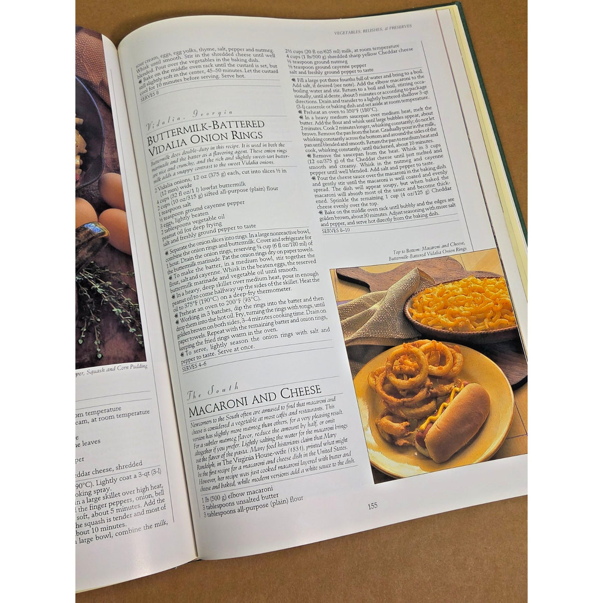 Vintage 1996 1st Ed The South: The Beautiful Cookbook- Southern Recipes & Photos