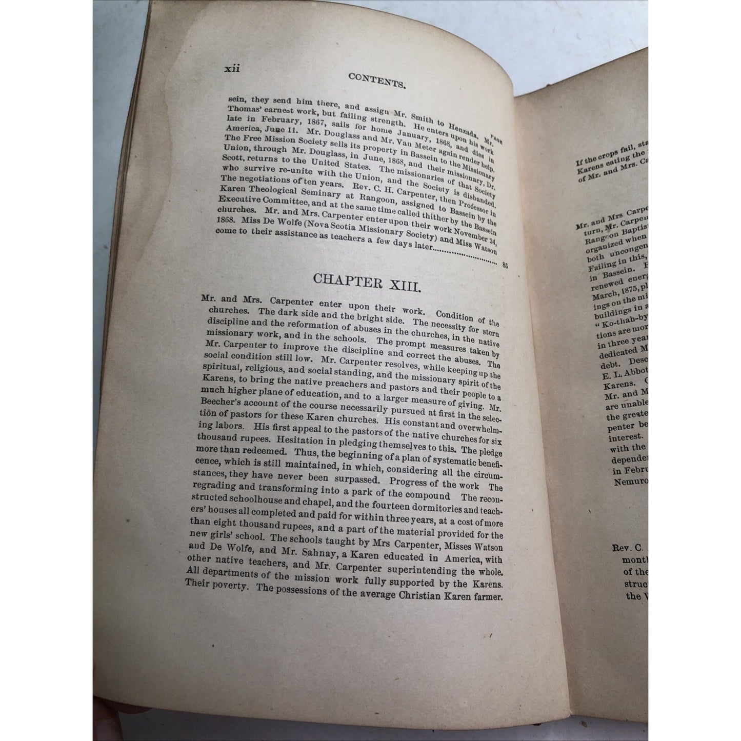 The Story Of The Karen Mission In Bassein 1838-1890 HC 1st Edition 1891 Issues