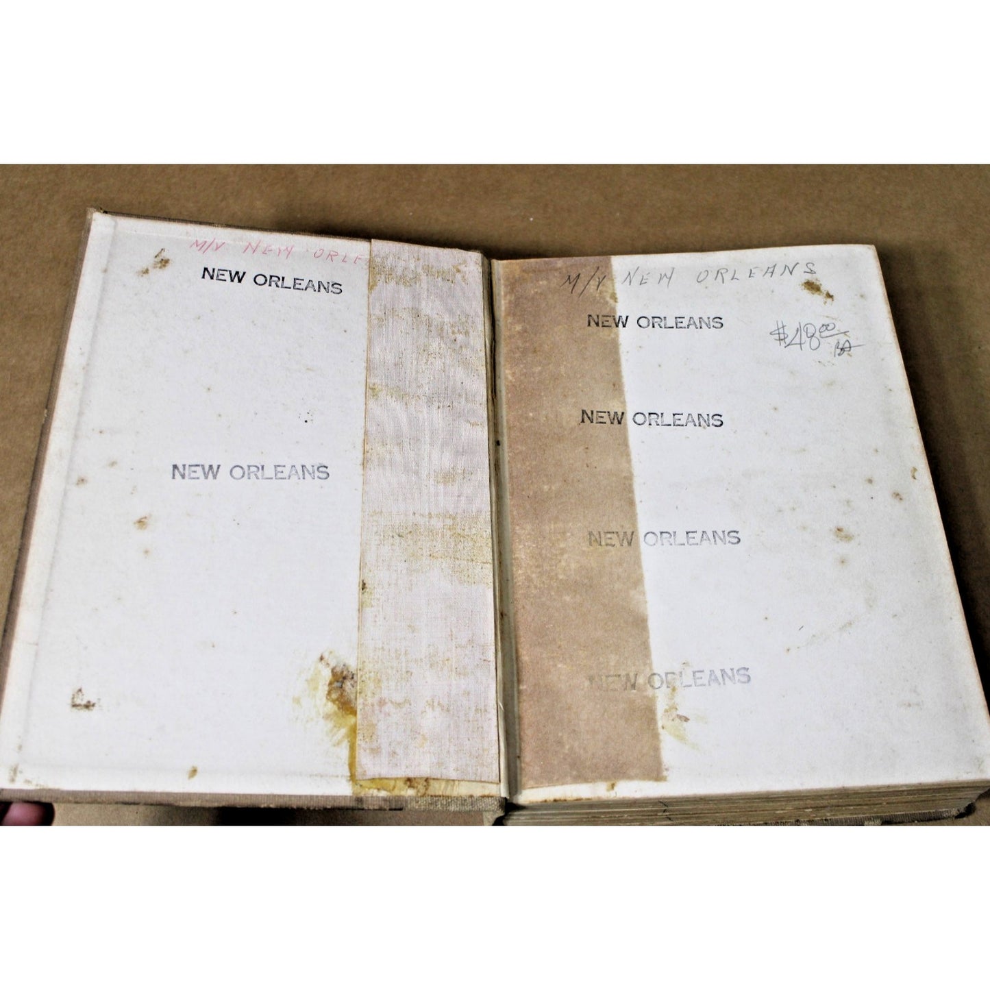 US Navy H.O.No.9 American Practical Navigator Bowditch Rev. Ed. 1938 New Orleans