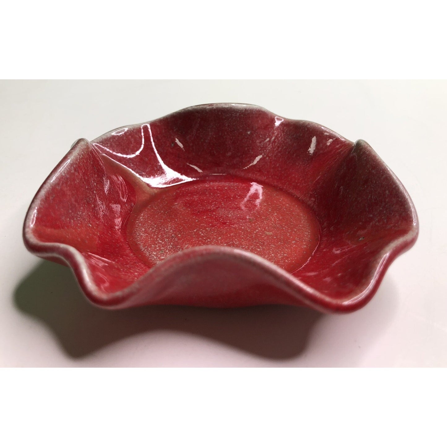 1960 Pinewood Pottery ASH or TRINKET TRAY By EDITH HARWELL Fairhope AL Alabama