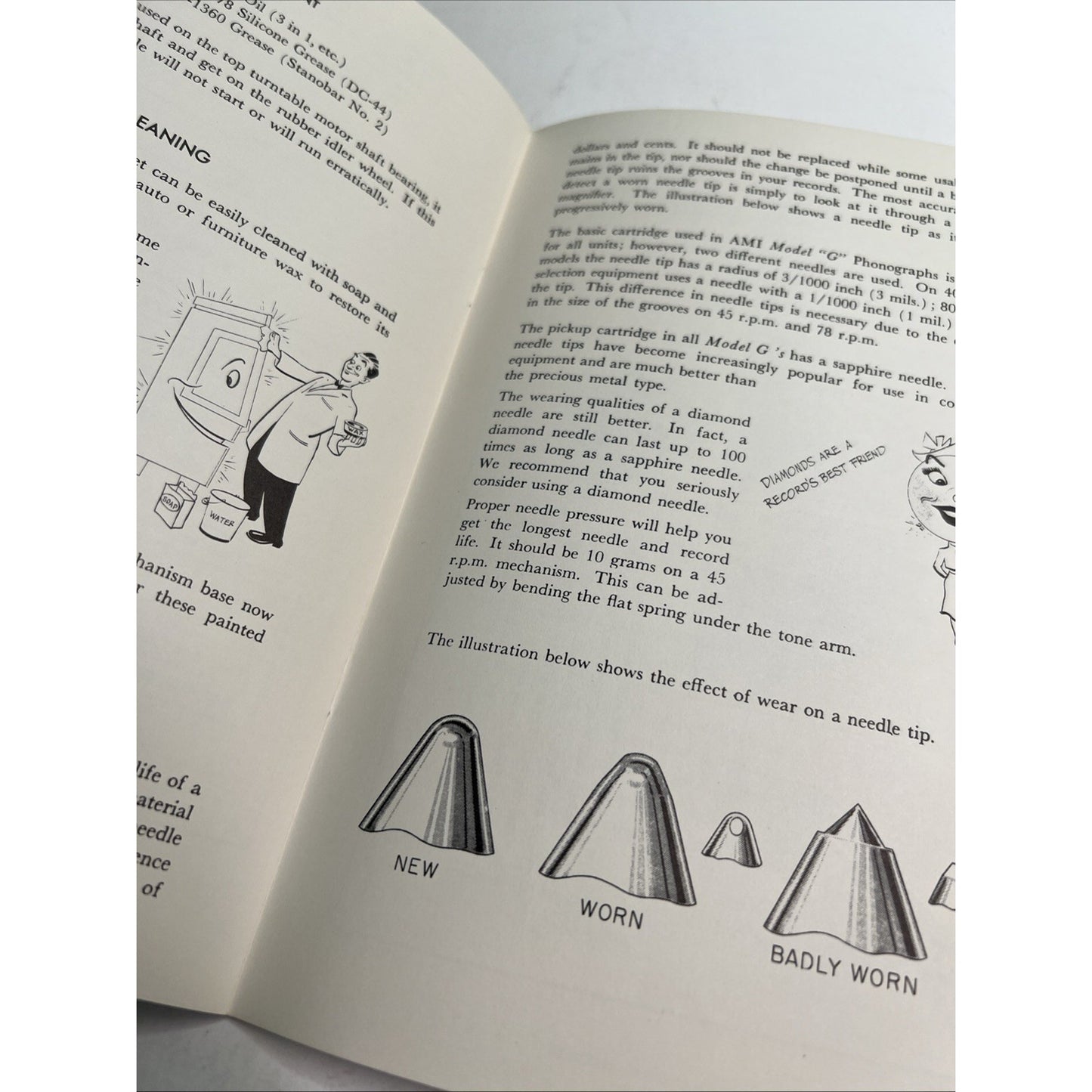 RARE ORIGINAL AMi Model "G" Operators Guide for 40-80-120 Selections Manual