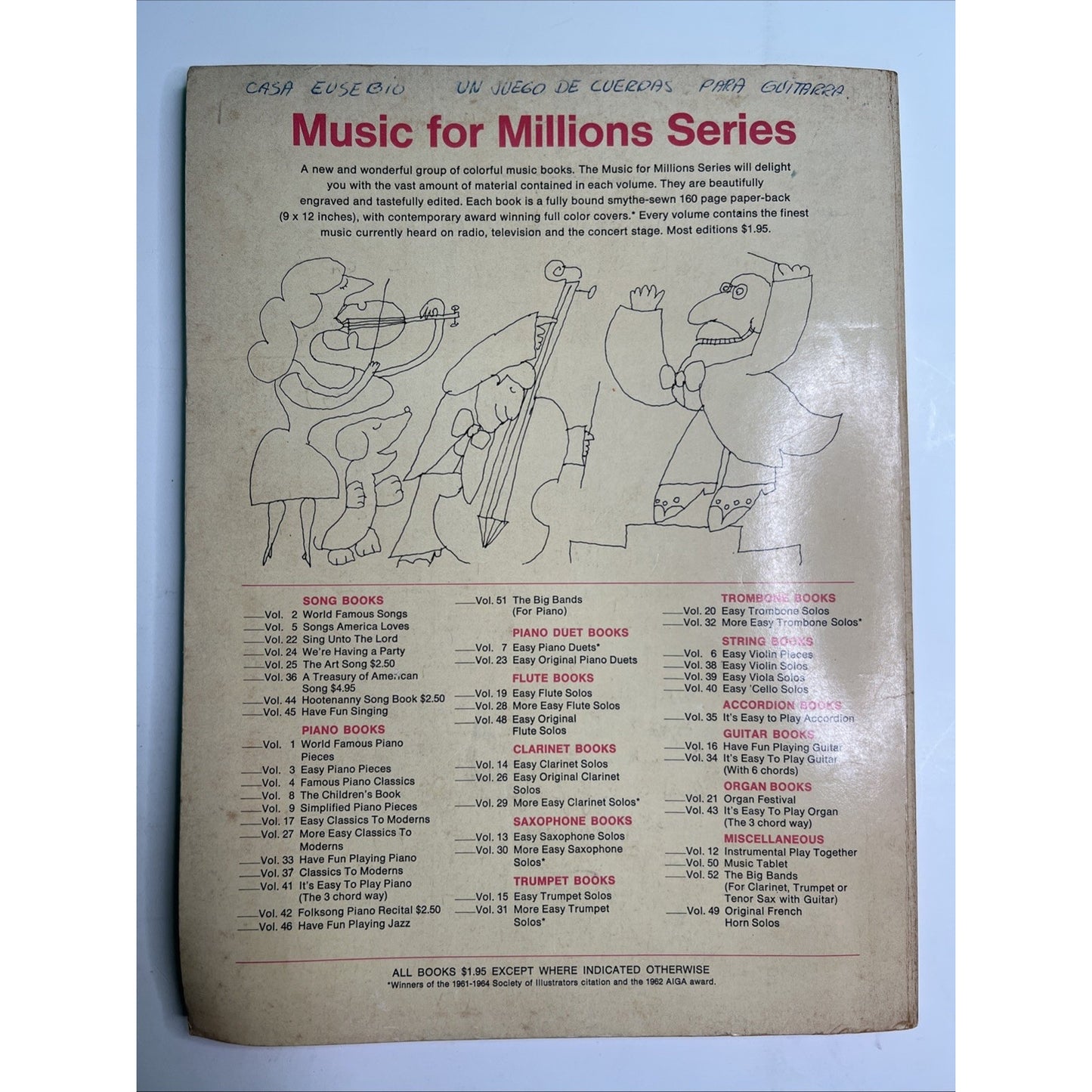 Hootenanny Song Book 1963 Volume 44 Music For Millions Series