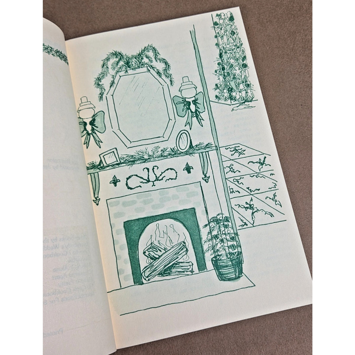 Vintage 1984 Christmas Cookbook Rex Barrington Gazebo I Auburn AL OOP