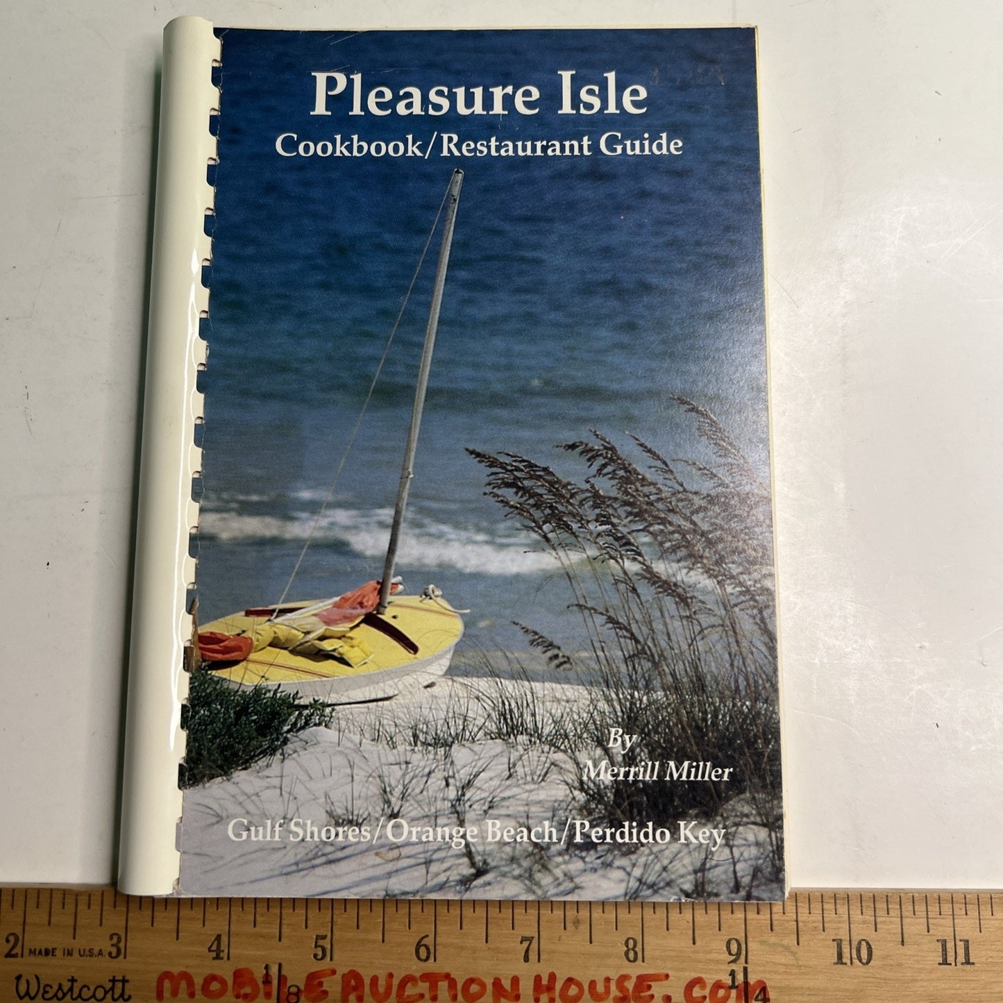 Cookbook & Restaurant Guide Pleasure Isle Gulf Shore Alabama Recipes 1989 Book